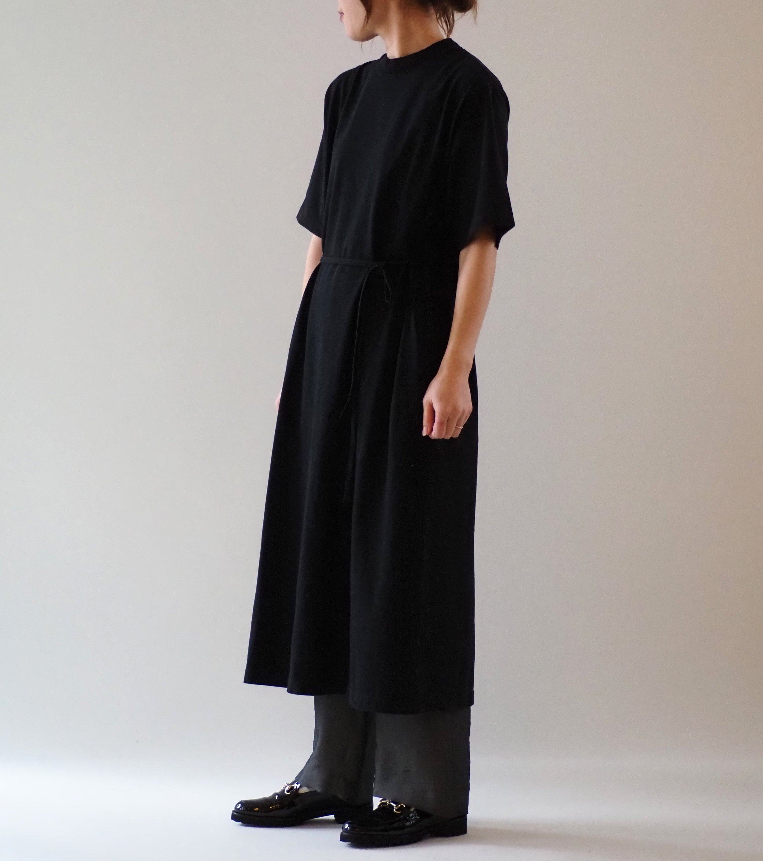 blurhms  Piece dyed Dress , Black