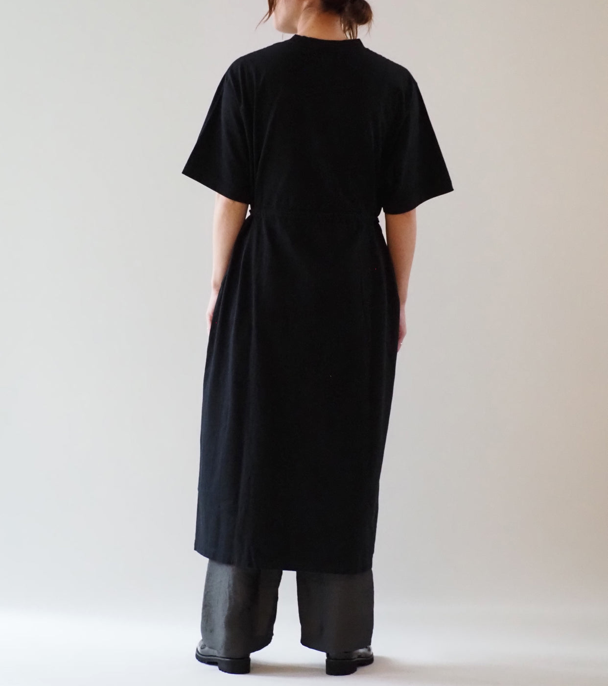 blurhms  Piece dyed Dress , Black