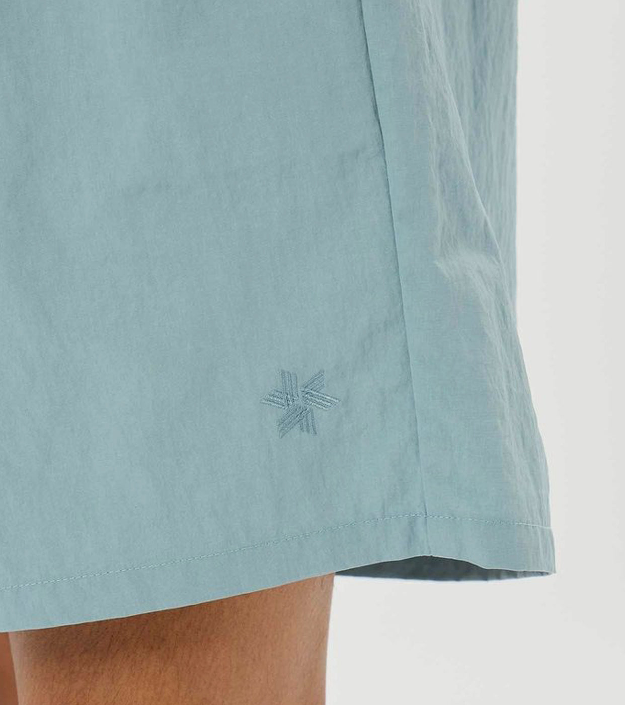 Goldwin Nylon Shorts  , Smoke Aqua
