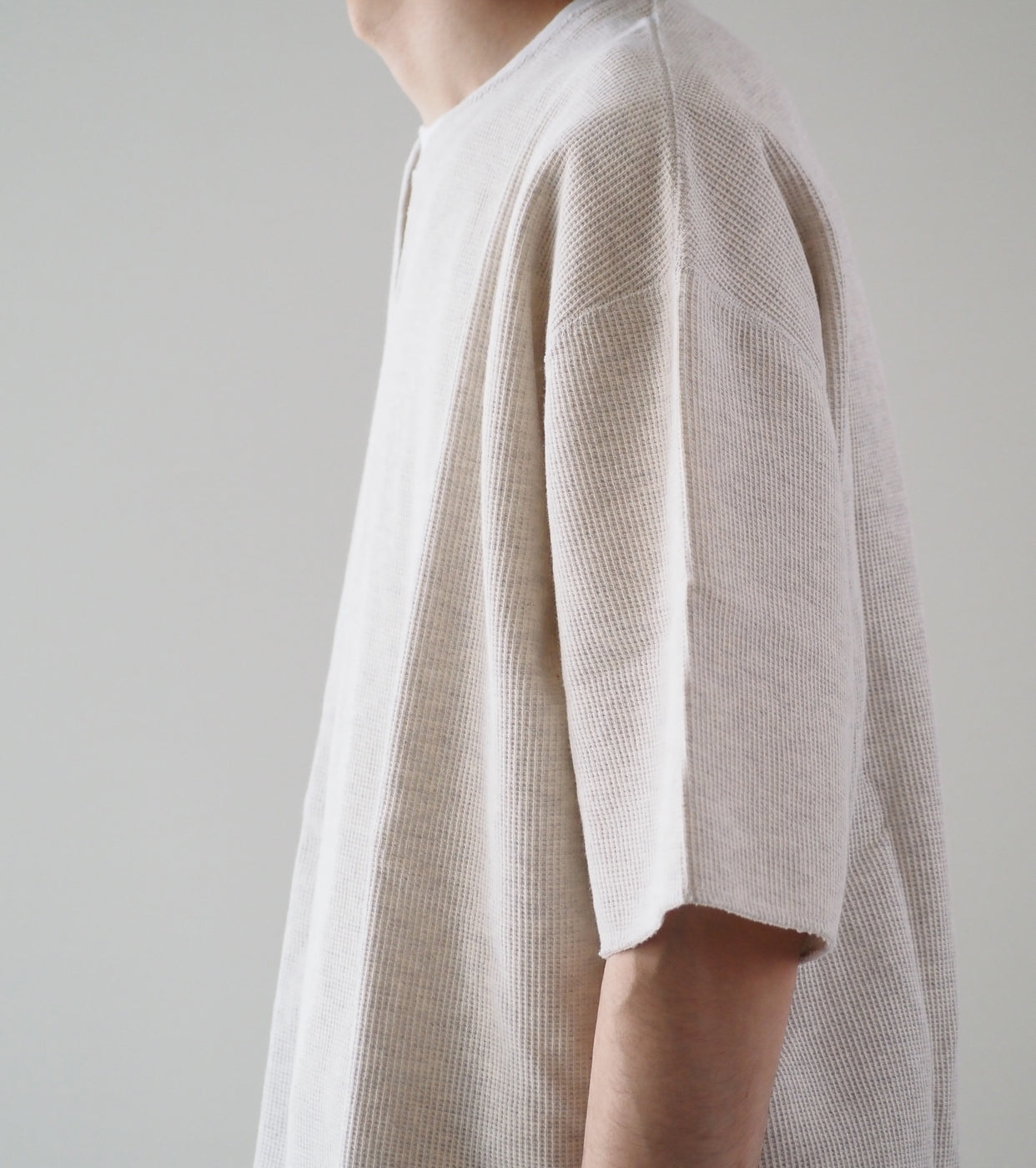 Blurhms  Root Stock Rough&Smooth Thermal Over-Neck , Heather Oatmeal