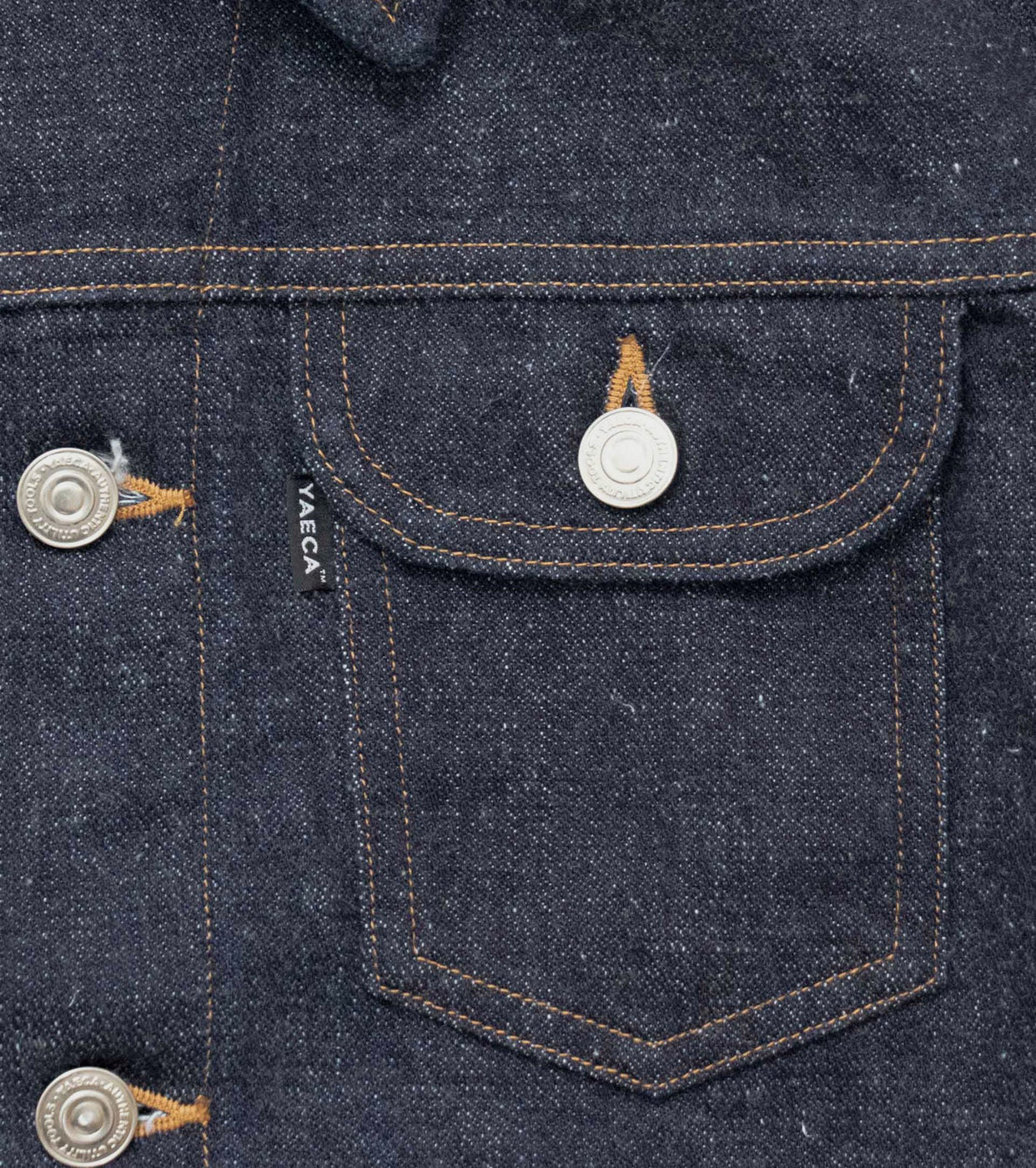 YAECA DENIM 4Pockets Jacket , Broken