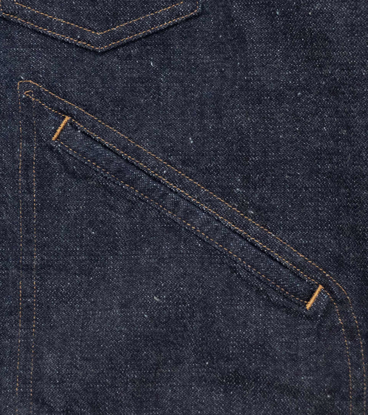YAECA DENIM 4Pockets Jacket , Broken