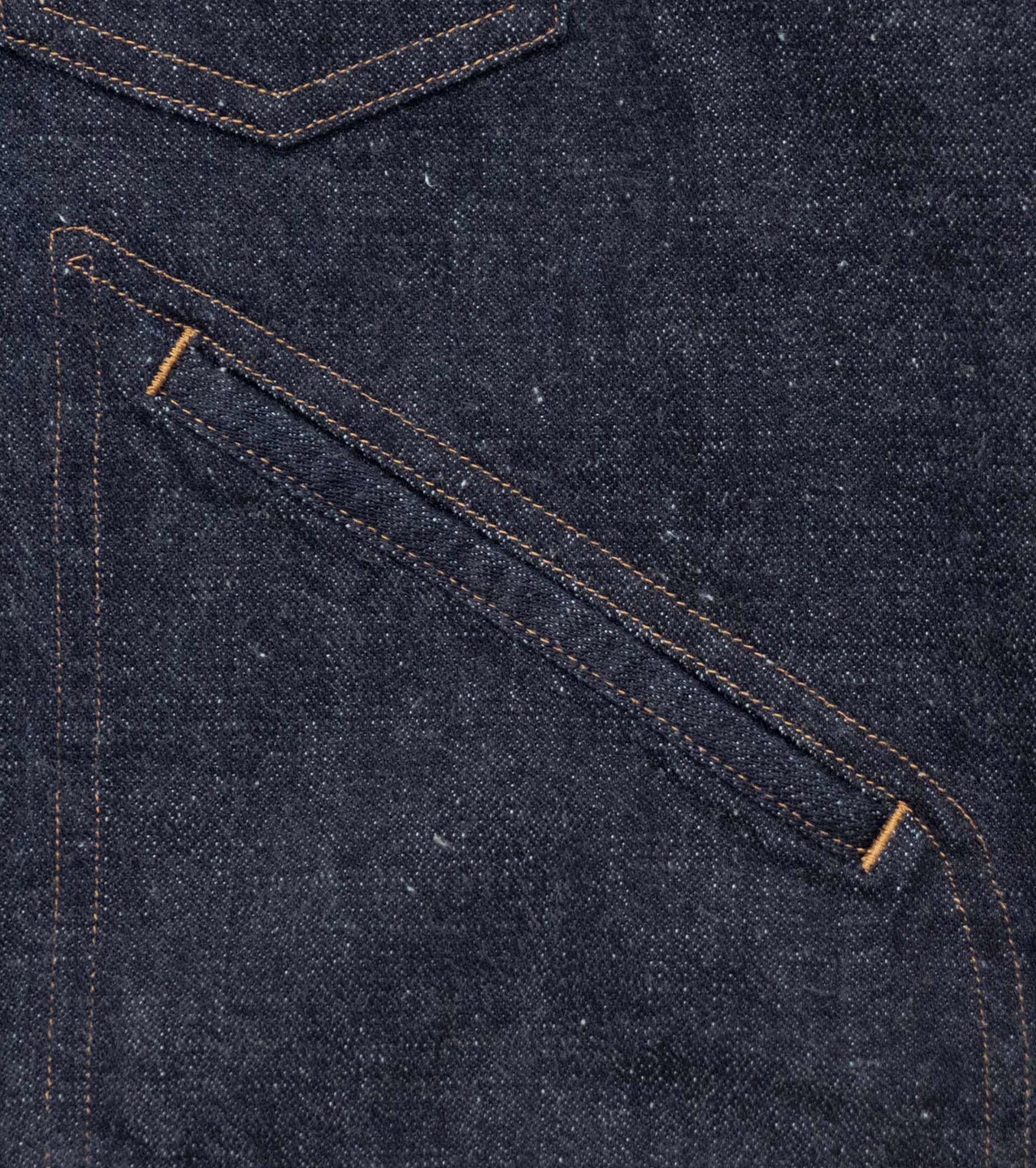 YAECA DENIM 4Pockets Jacket , Broken