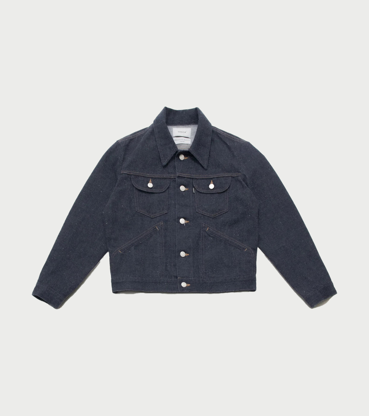 YAECA DENIM 4Pockets Jacket , Broken