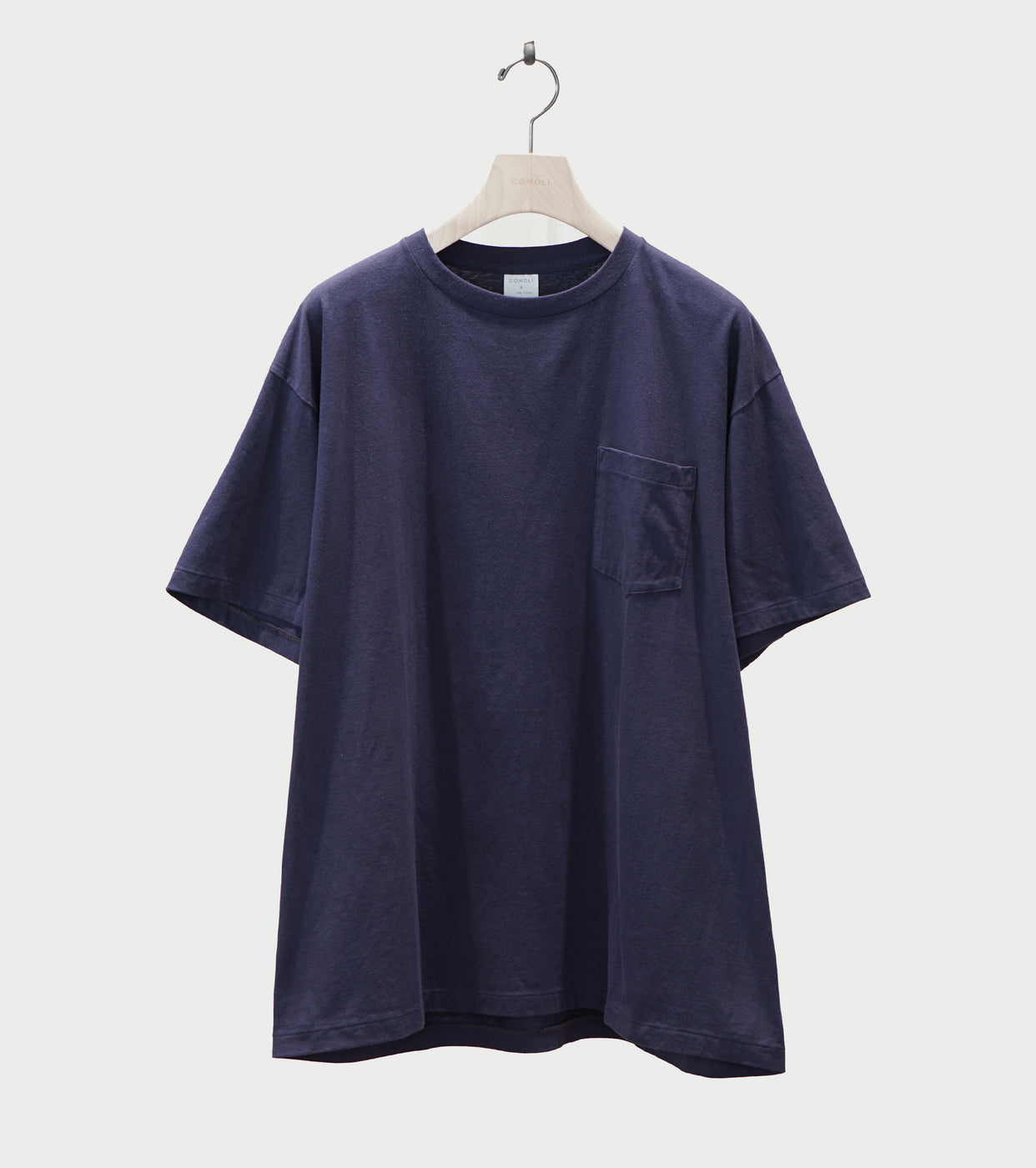 COMOLI Surplus Tee Shirts, Navy