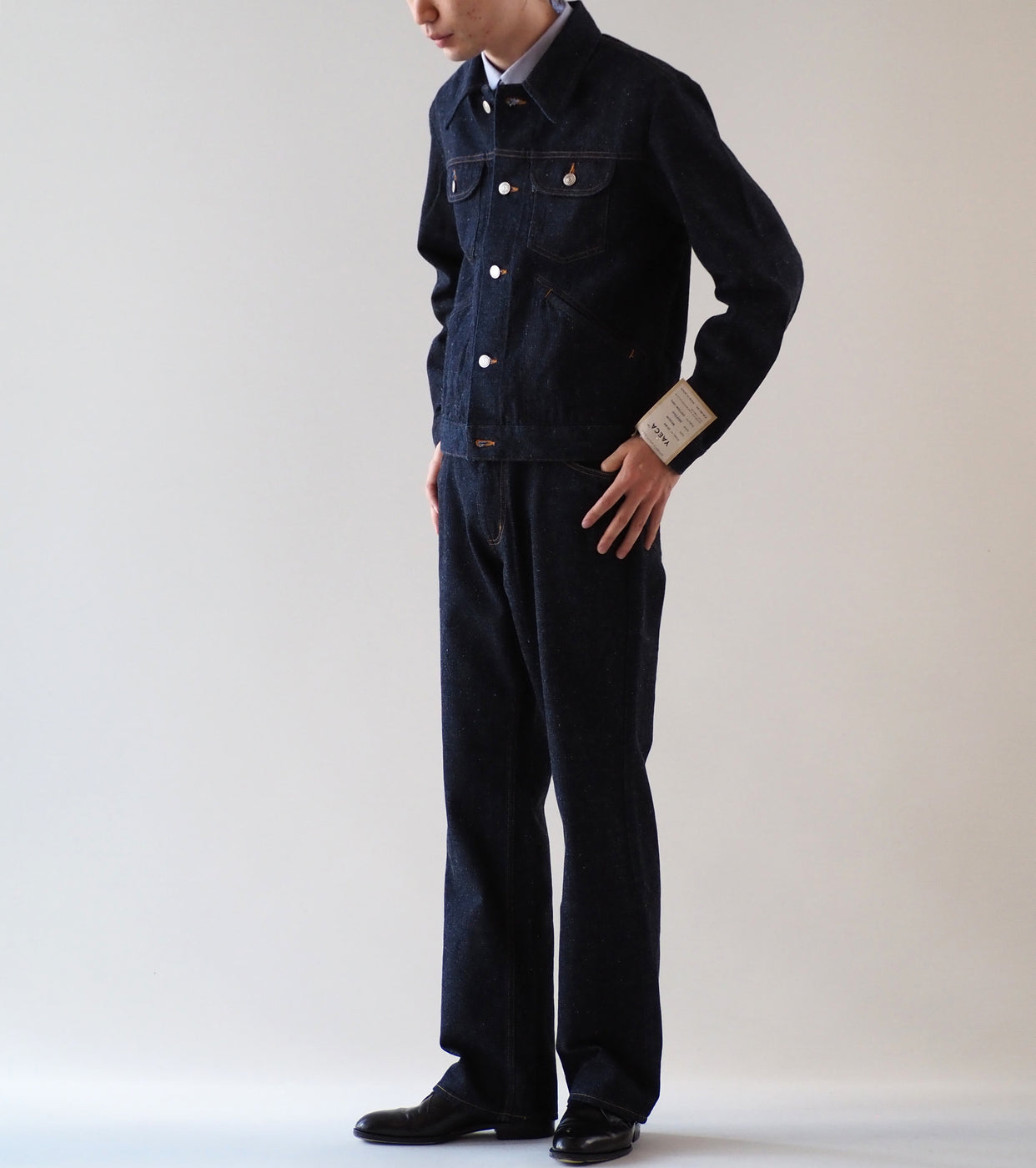 YAECA DENIM 4Pockets Jacket , Broken
