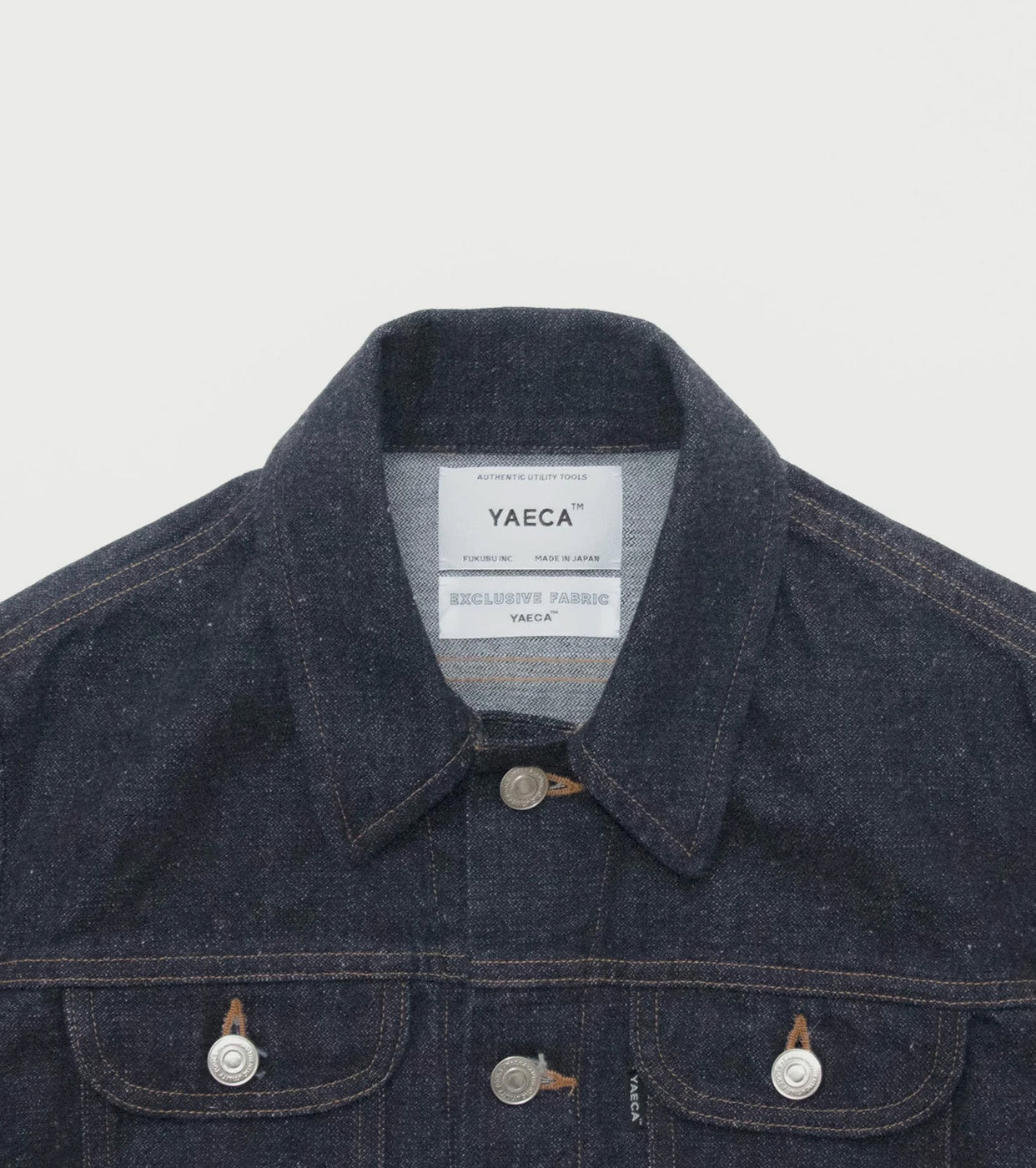 YAECA DENIM 4Pockets Jacket , Broken