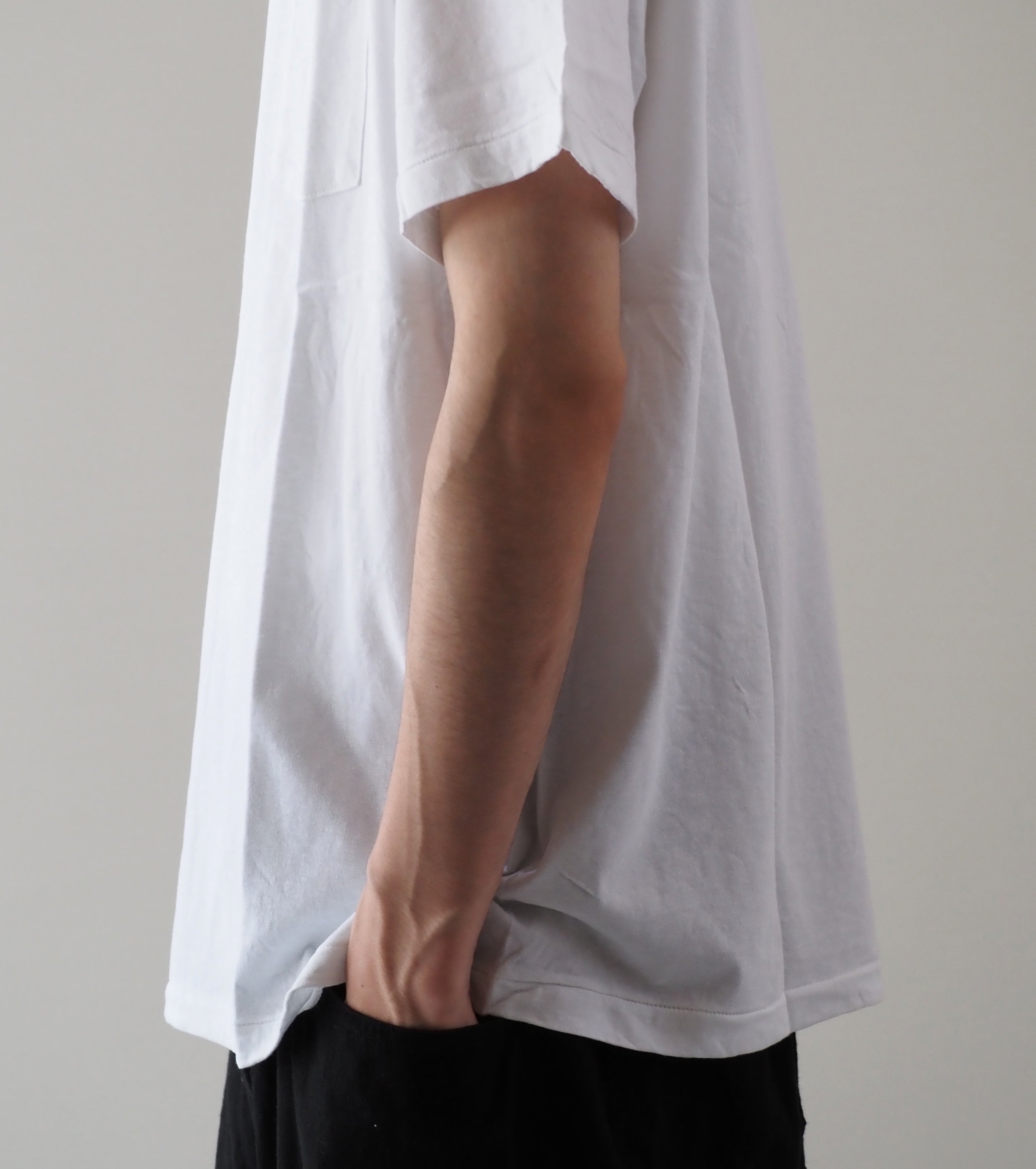 COMOLI Surplus Tee Shirts, White