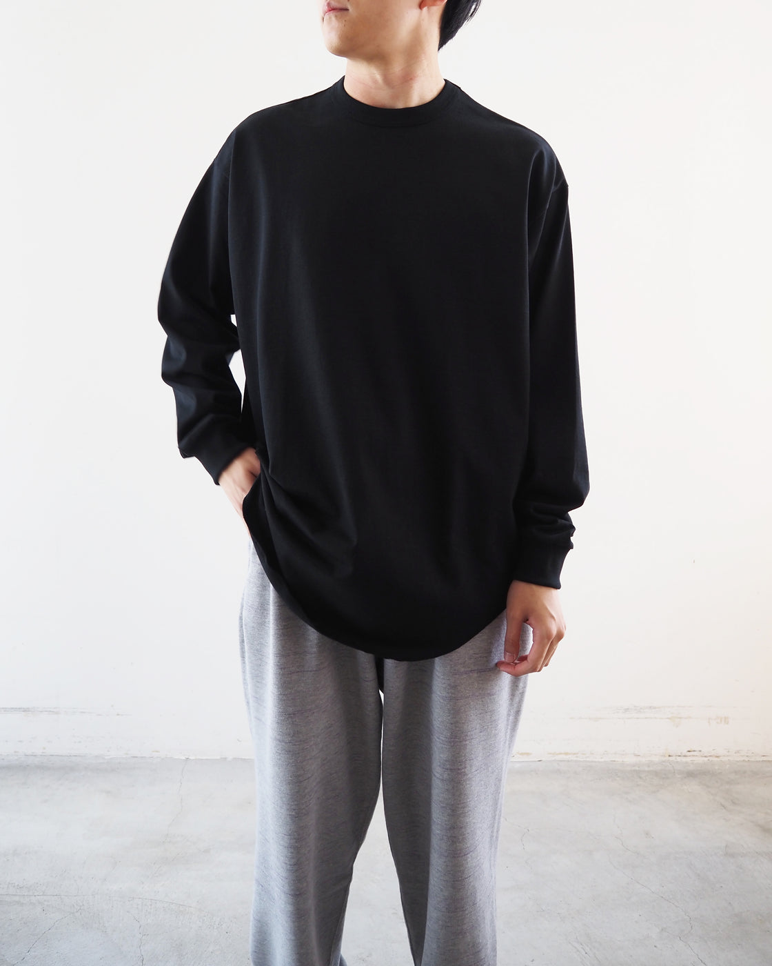 Baseball Tee, Black