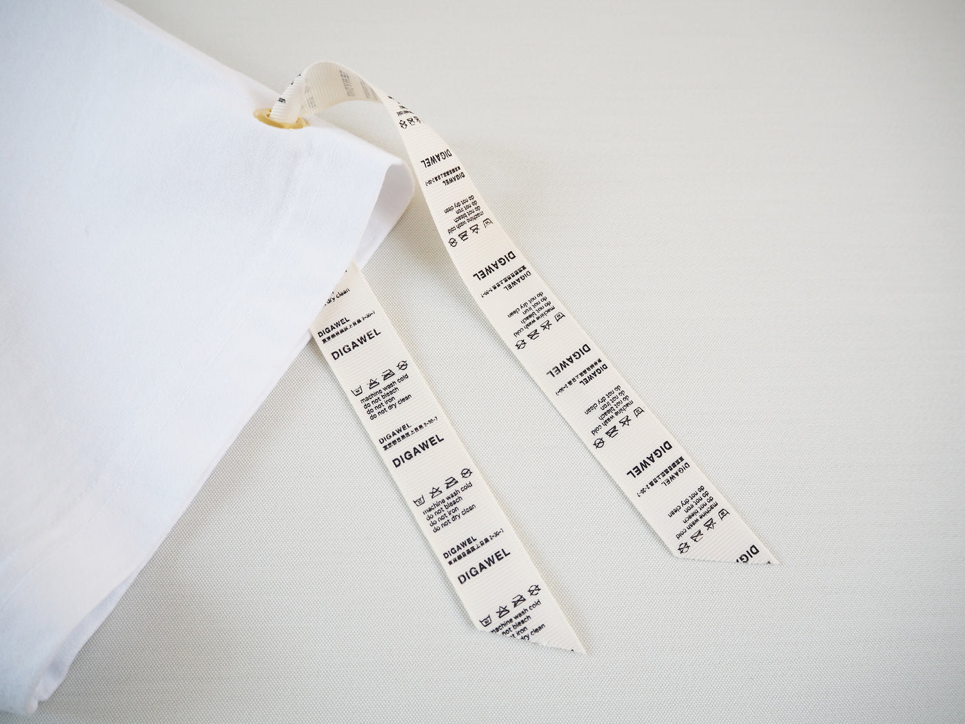 Zip Tee Shirt, White
