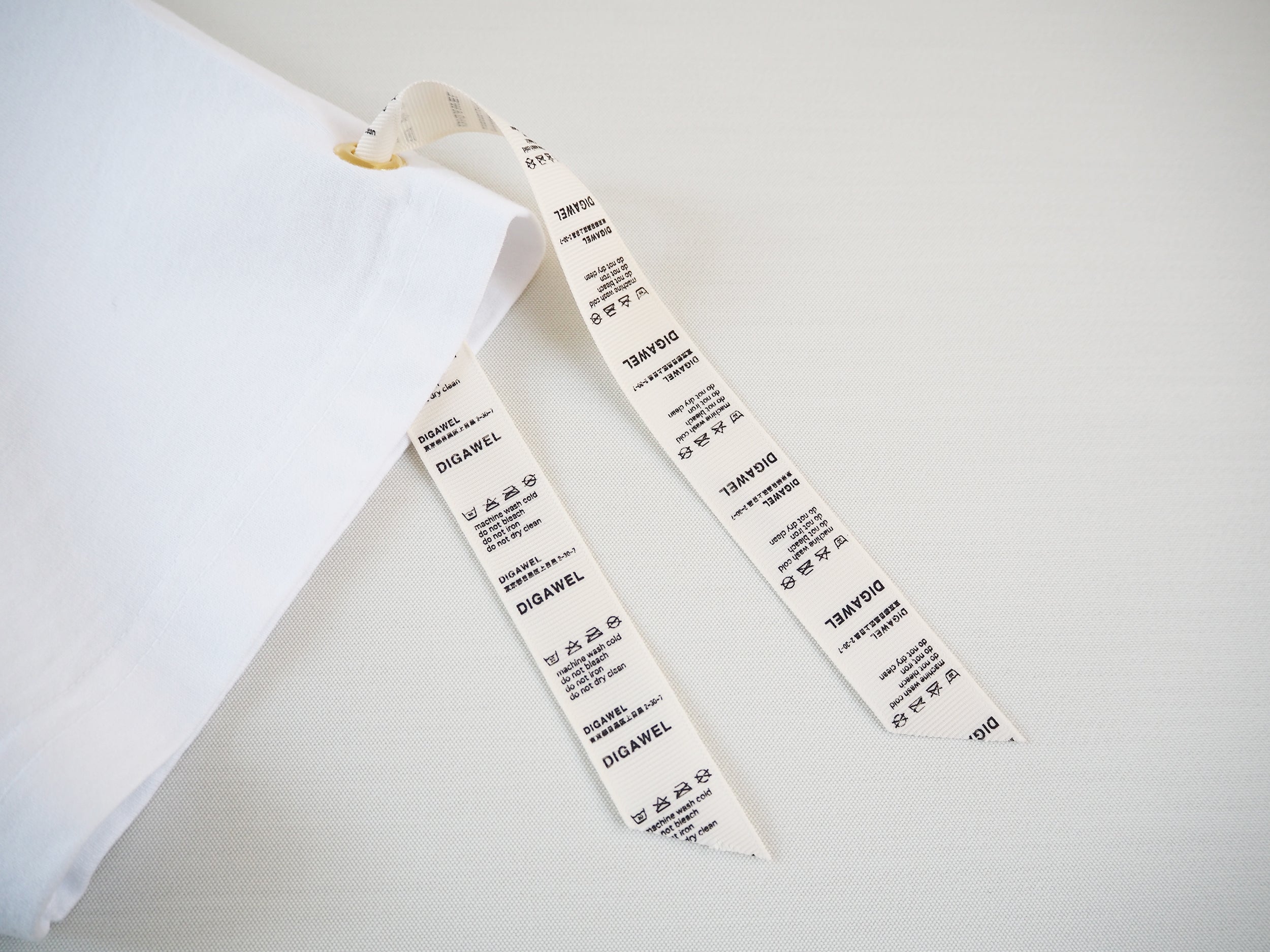 Zip Tee Shirt, White