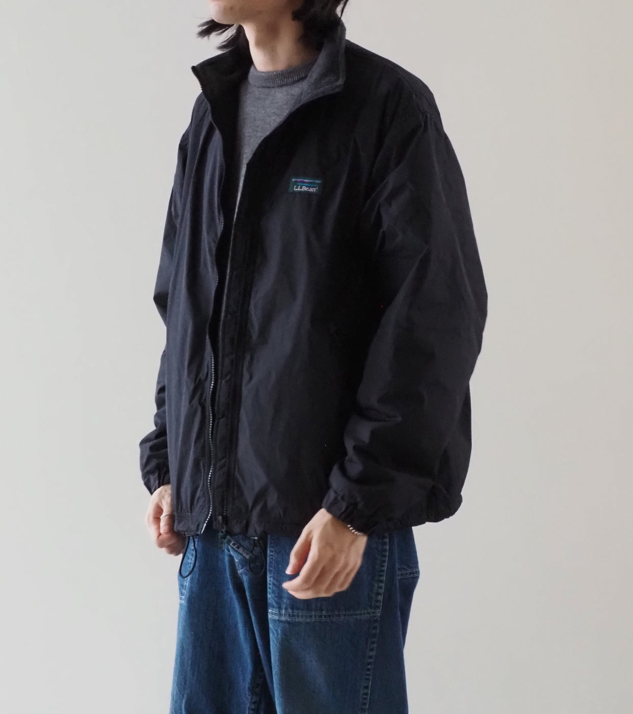L.L.Bean JAPAN EDITION Men's Lovell Microfleece lined Jacket, Midnight