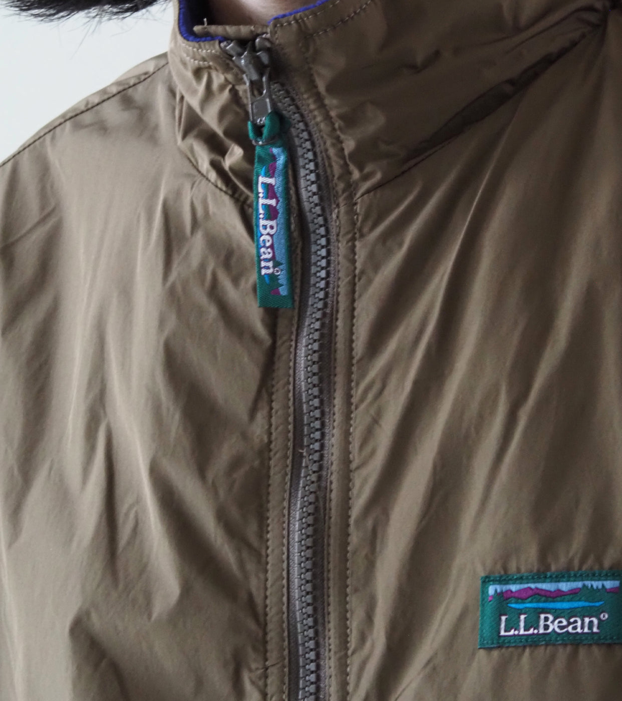 L.L.Bean JAPAN EDITION Men's Lovell Microfleece lined Jacket, Mocha