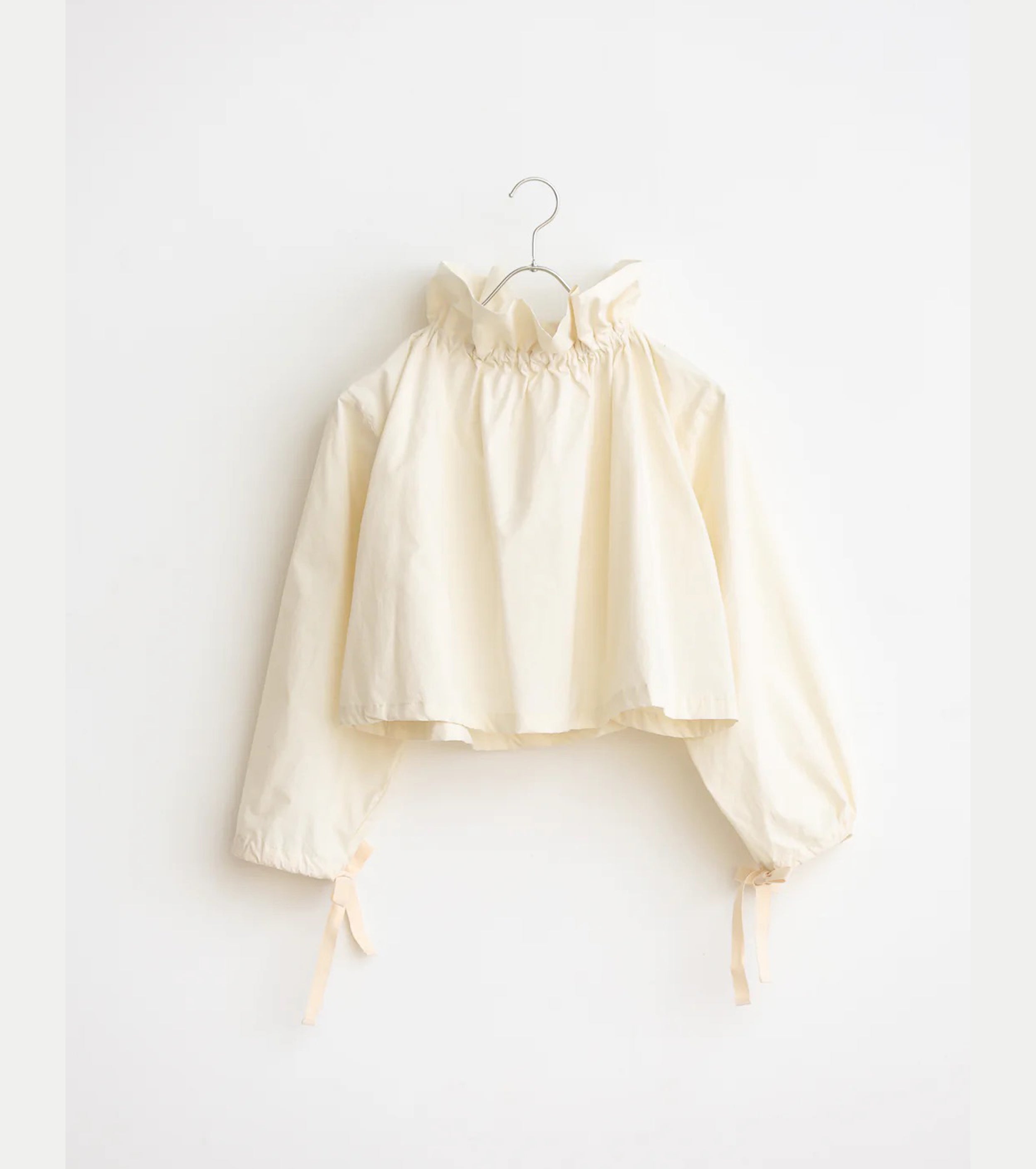 Yarmo  Drawstring Smock Top, Natural