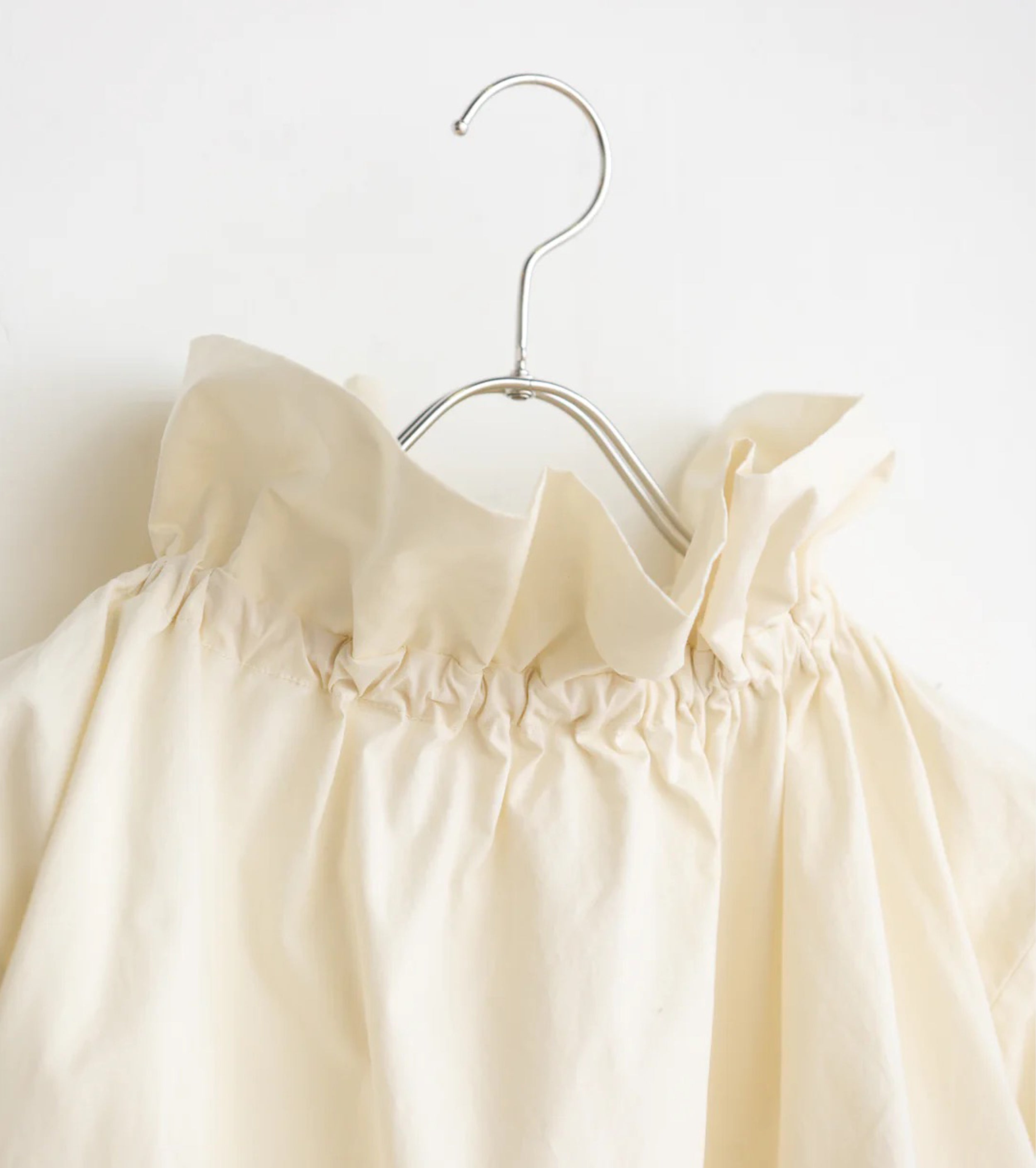 Yarmo  Drawstring Smock Top, Natural
