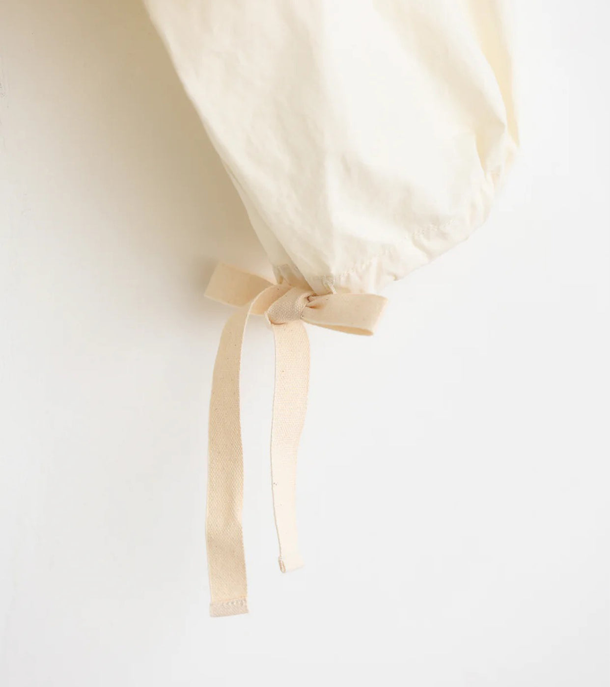 Yarmo  Drawstring Smock Top, Natural