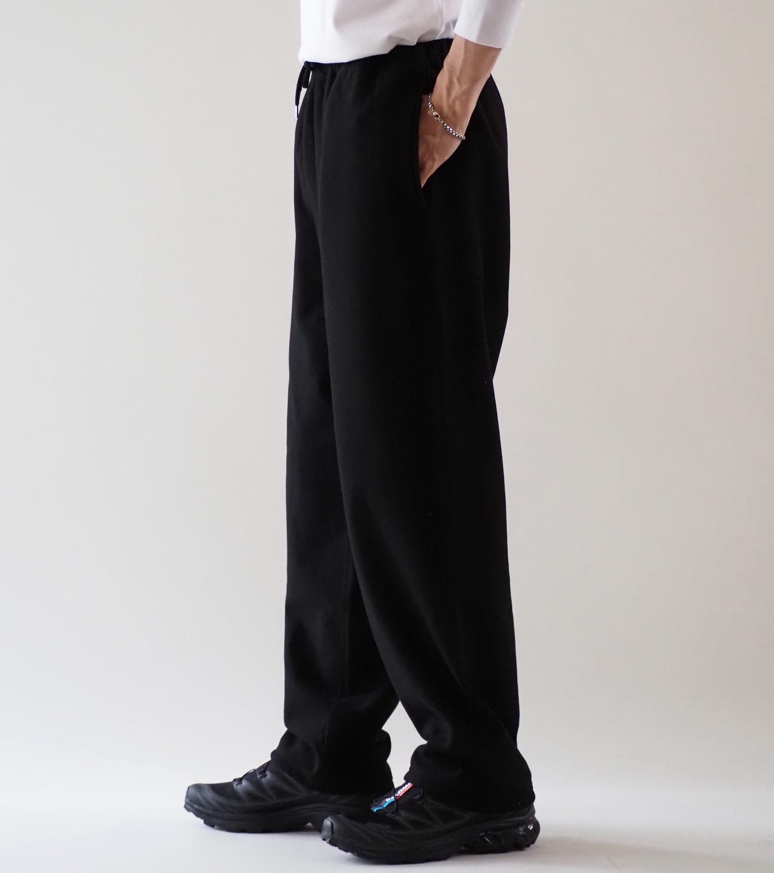 blurhms ROOTSTOCK Soft&Hard Sweat Pants, Black