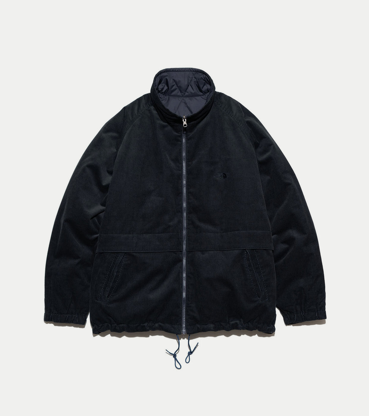 Corduroy Field Reversible Jacket,Navy Gray