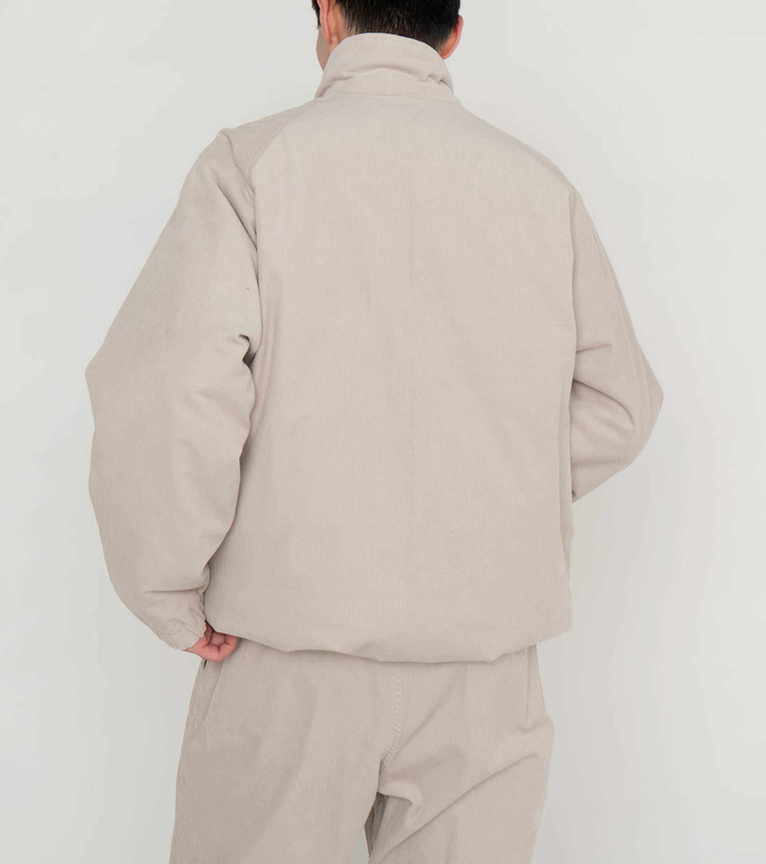 Corduroy Field Reversible Jacket,Stone