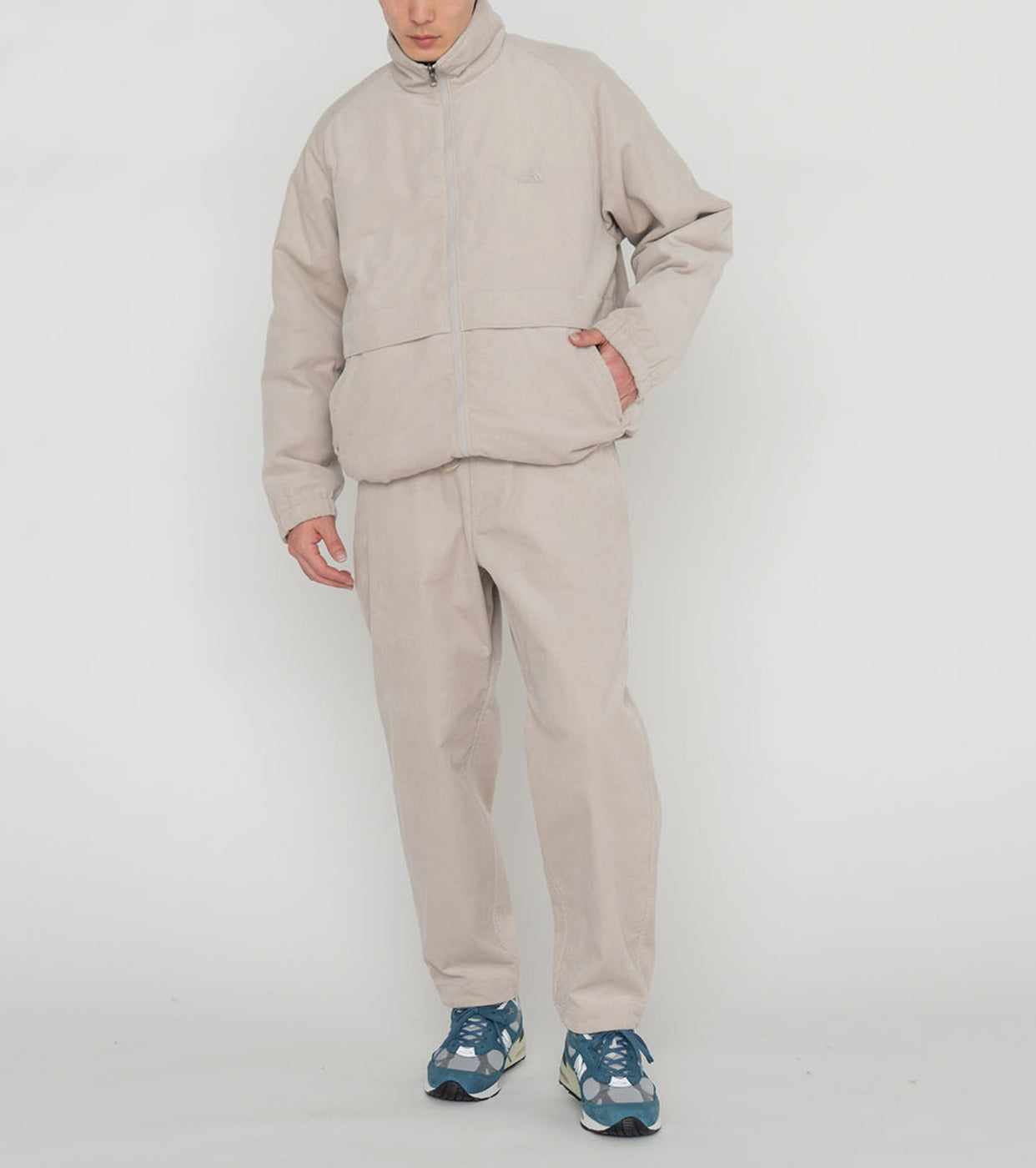 Corduroy Field Reversible Jacket,Stone