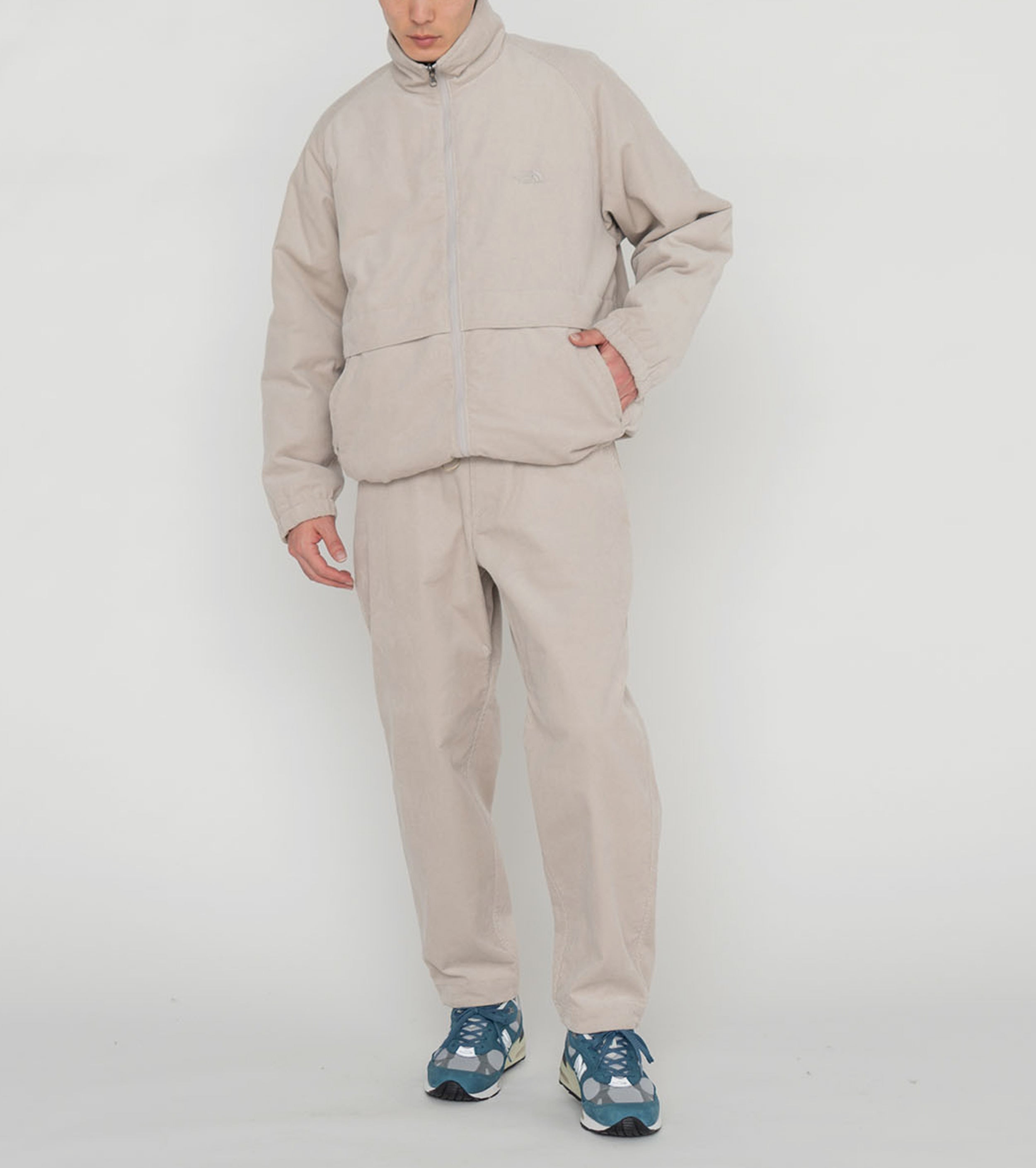 Corduroy Field Reversible Jacket,Stone