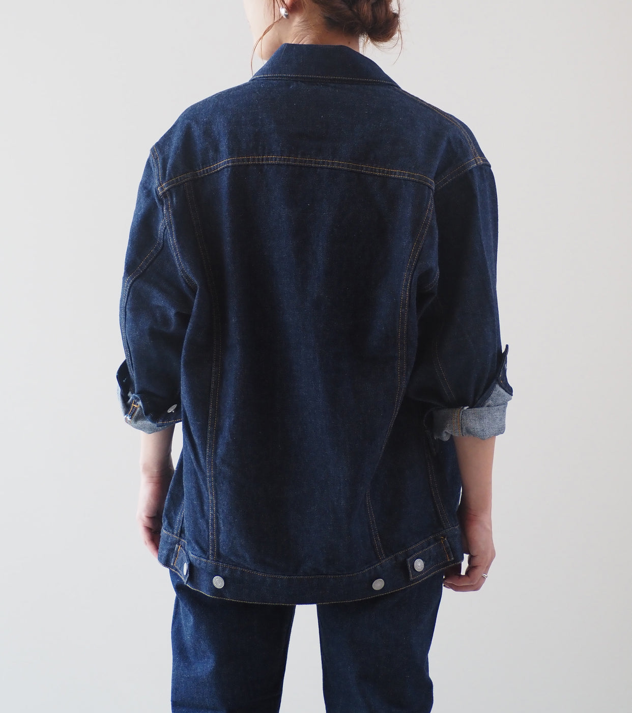 J.B. ATTIRE Paris Jean Jacket, One Wash