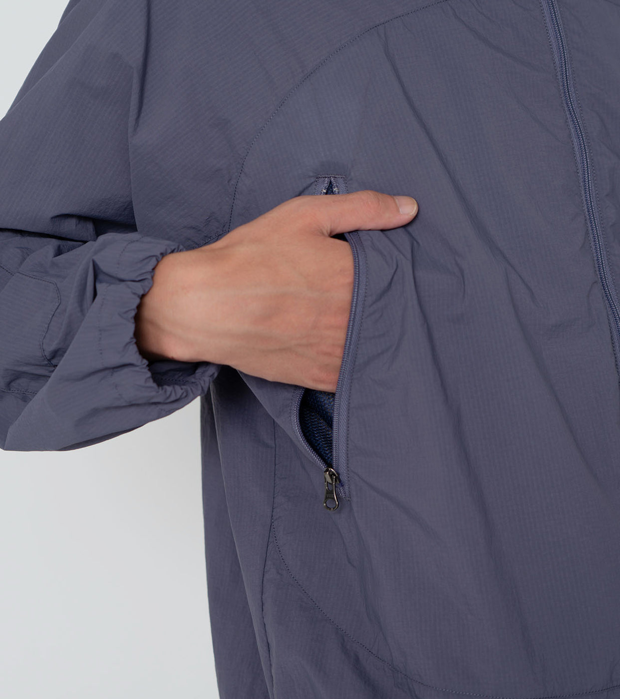 Nylon Ripstop Field Jacket, Dusty Purple