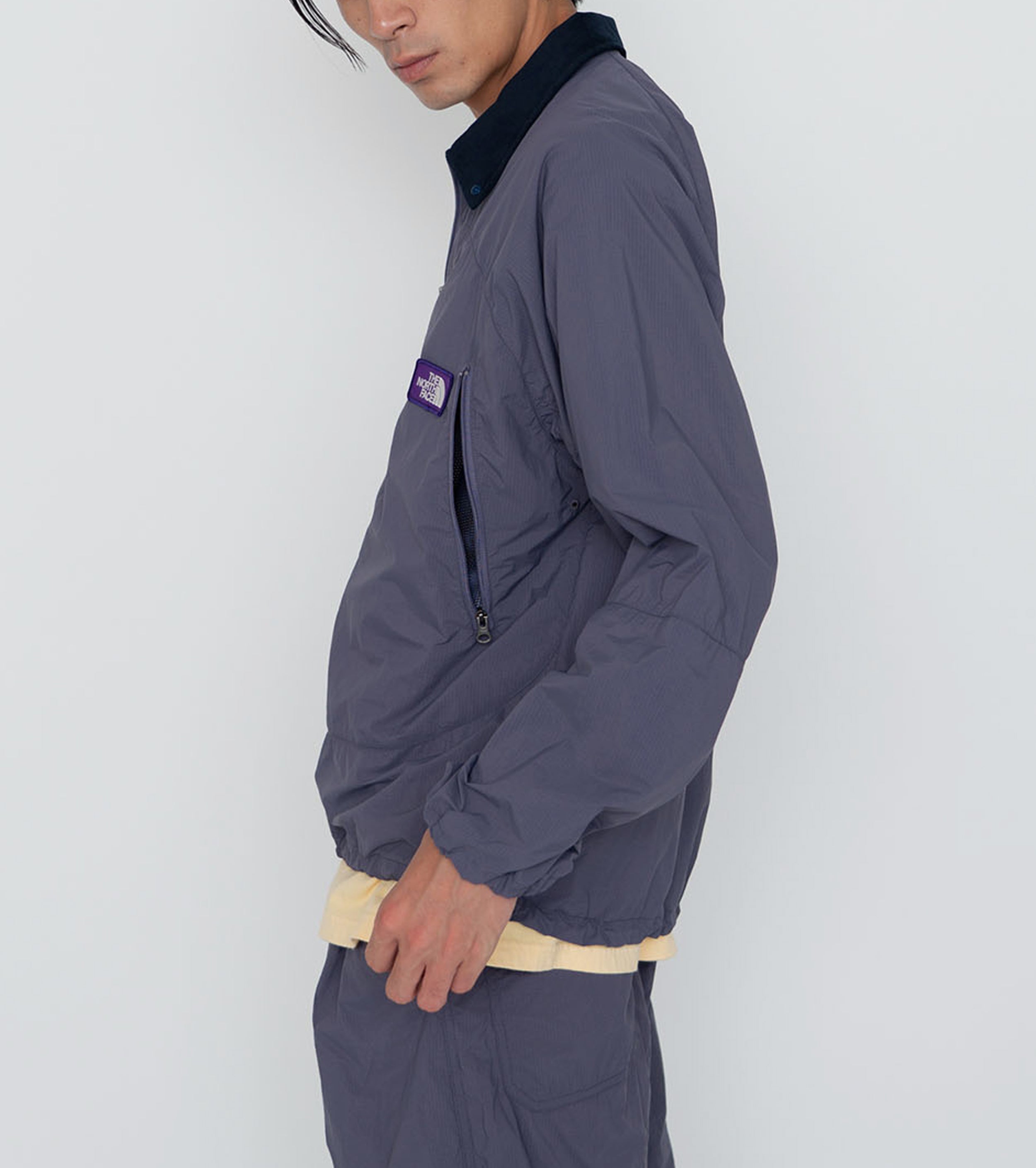 Nylon Ripstop Field Jacket, Dusty Purple