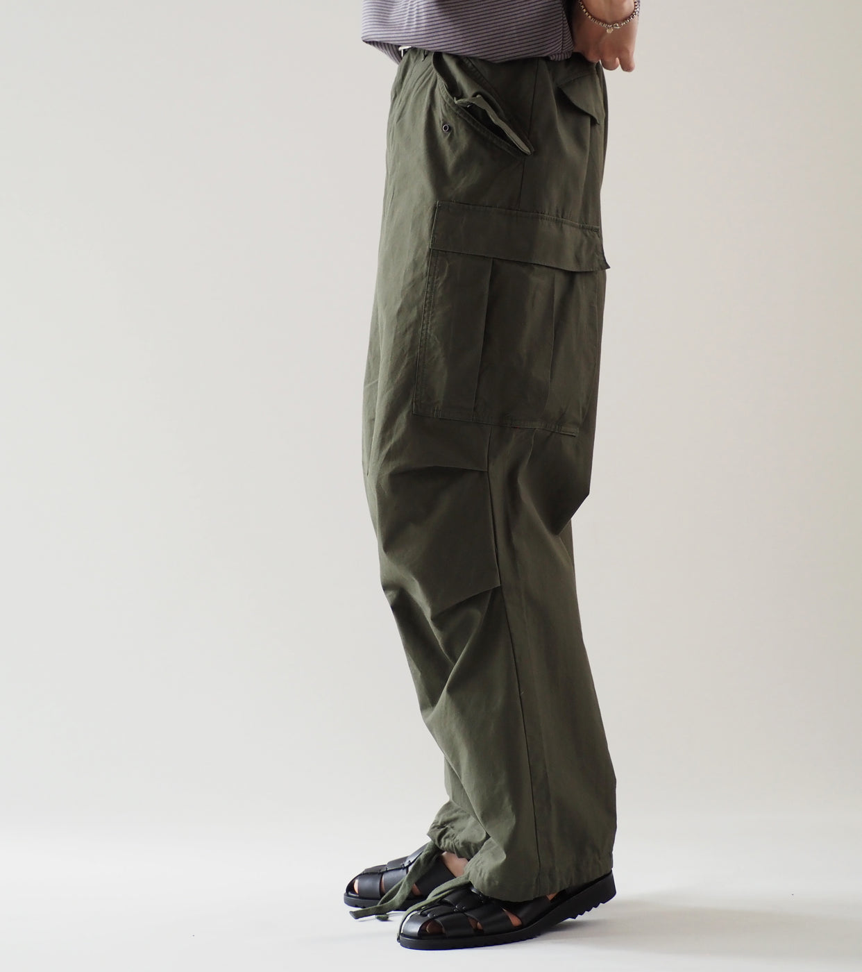 YAECA Like Wear M51 Field Pants , Olive (Poplin)