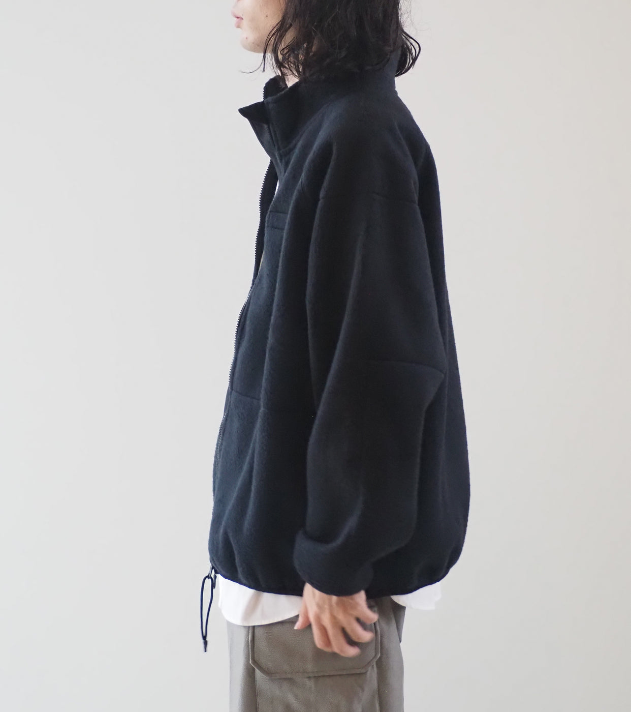 Blurhms Root Stock LEVEL3 Fleece Jacket , Black