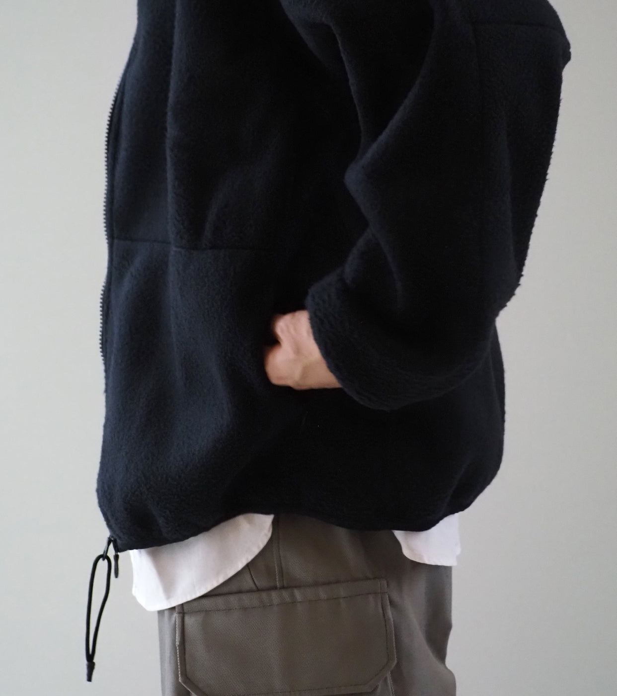 Blurhms Root Stock LEVEL3 Fleece Jacket , Black