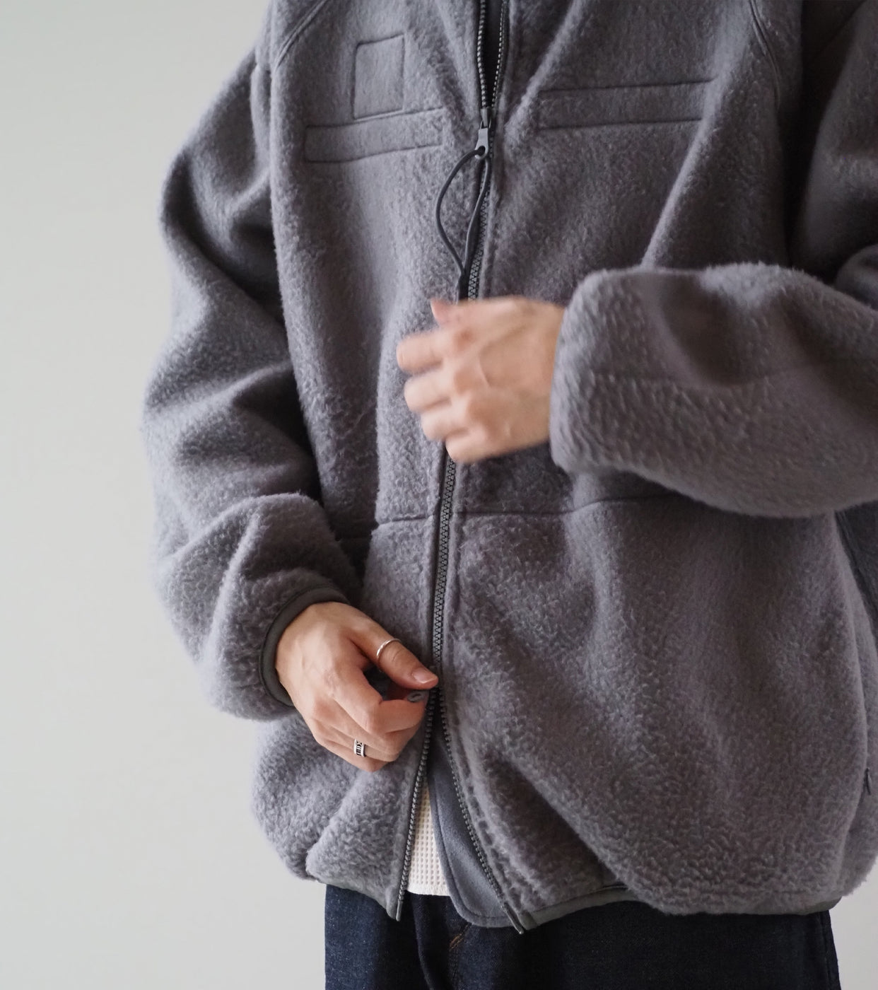Blurhms Root Stock LEVEL3 Fleece Jacket , Foliage