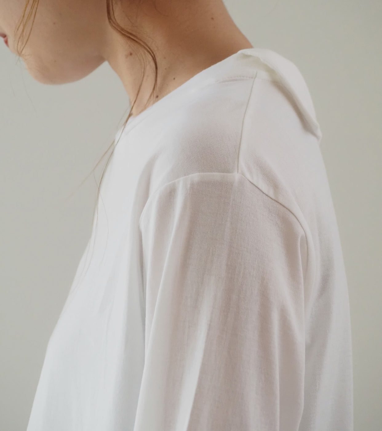 ALWEL Sailor collar top , White