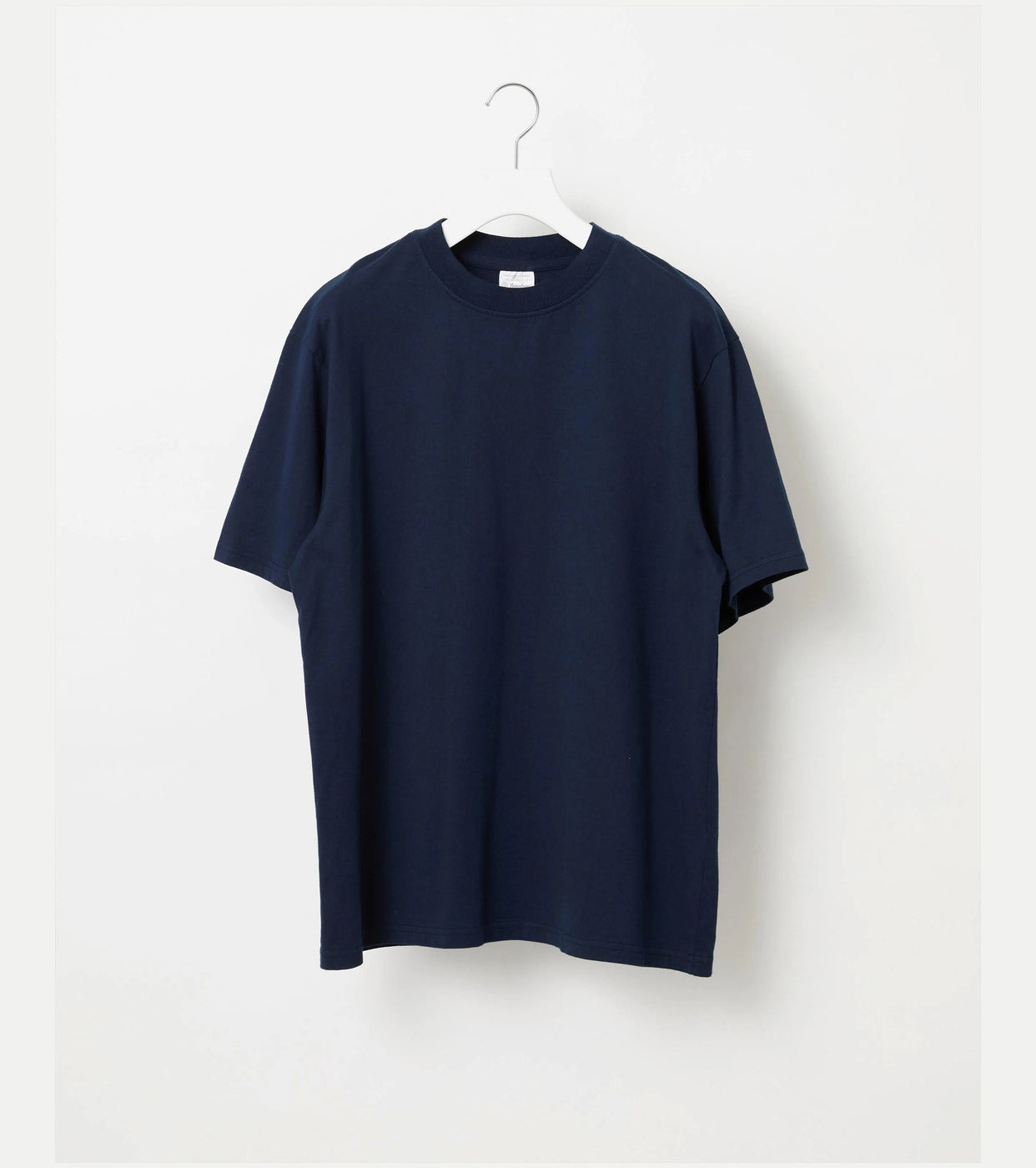 Yonetomi NEW BASIC GARMENT DYED T-SHIRT , Navy
