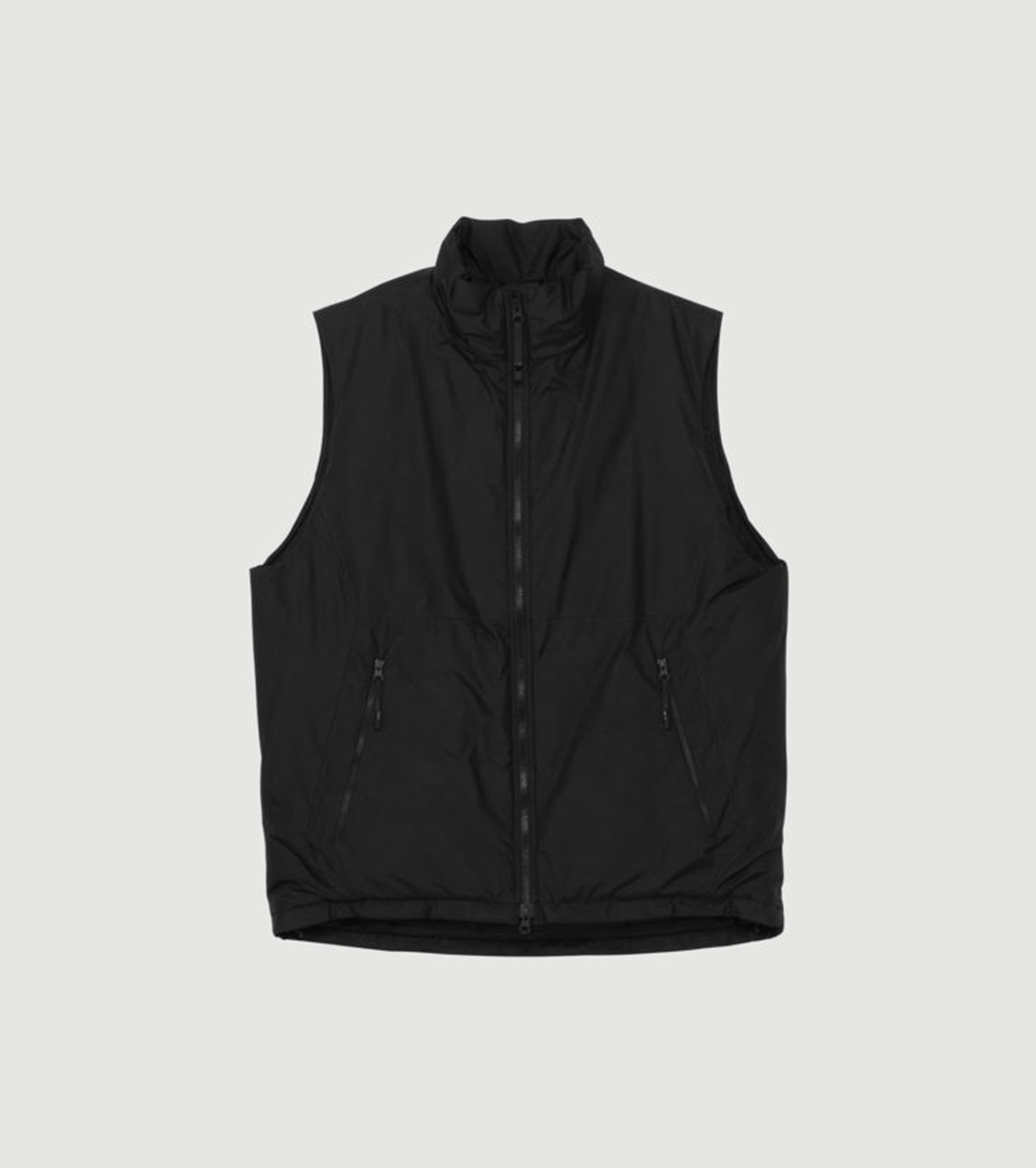 【着用1回】Goldwin WINDSTOPPER Puffy Vest 4 Goldwin Windstopper by GORE-TEX Labs Puffy Vest ＜UNISEX＞, Black