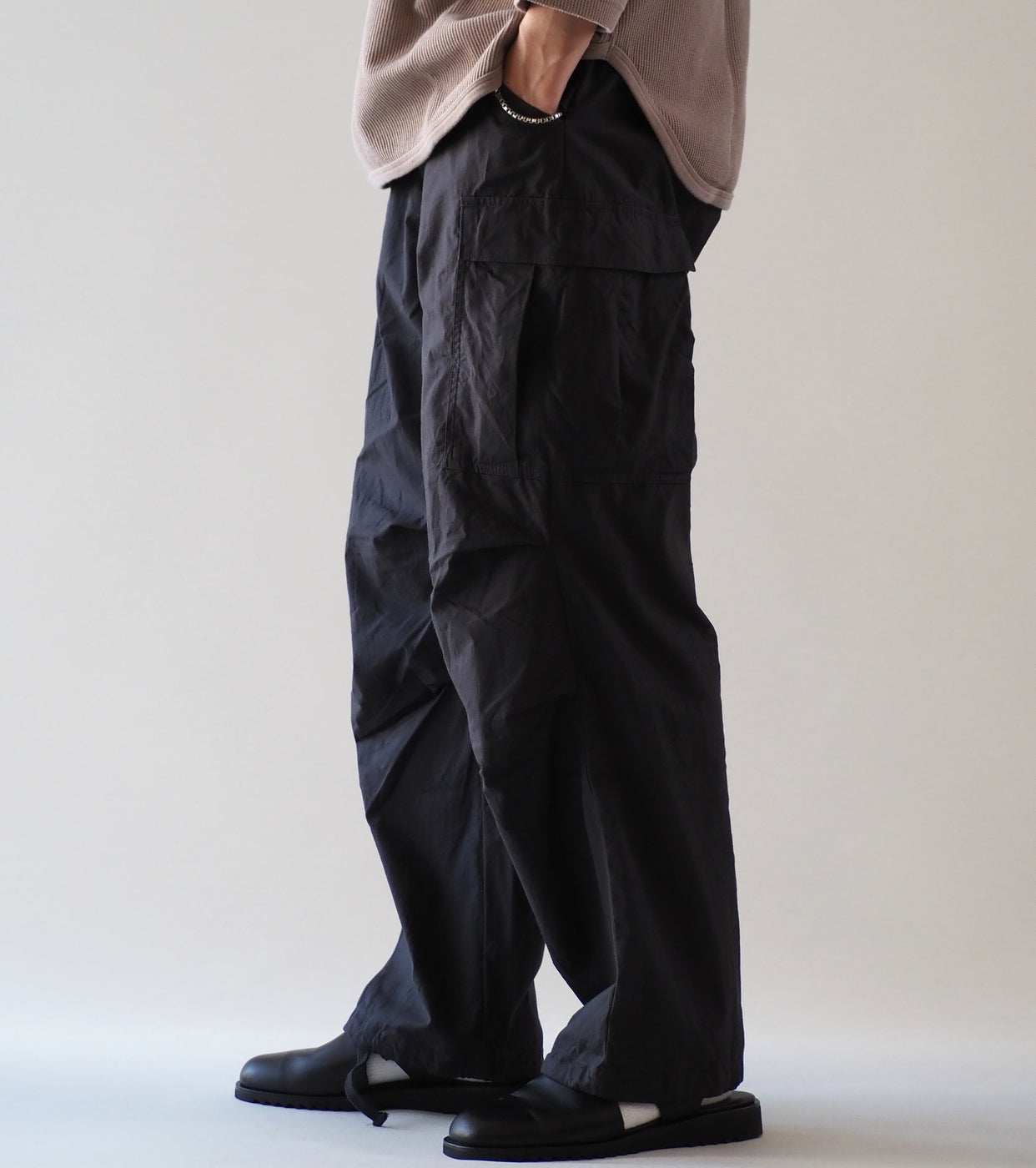 YAECA Like Wear M51 Field Pants , Charcoal (POPLIN)