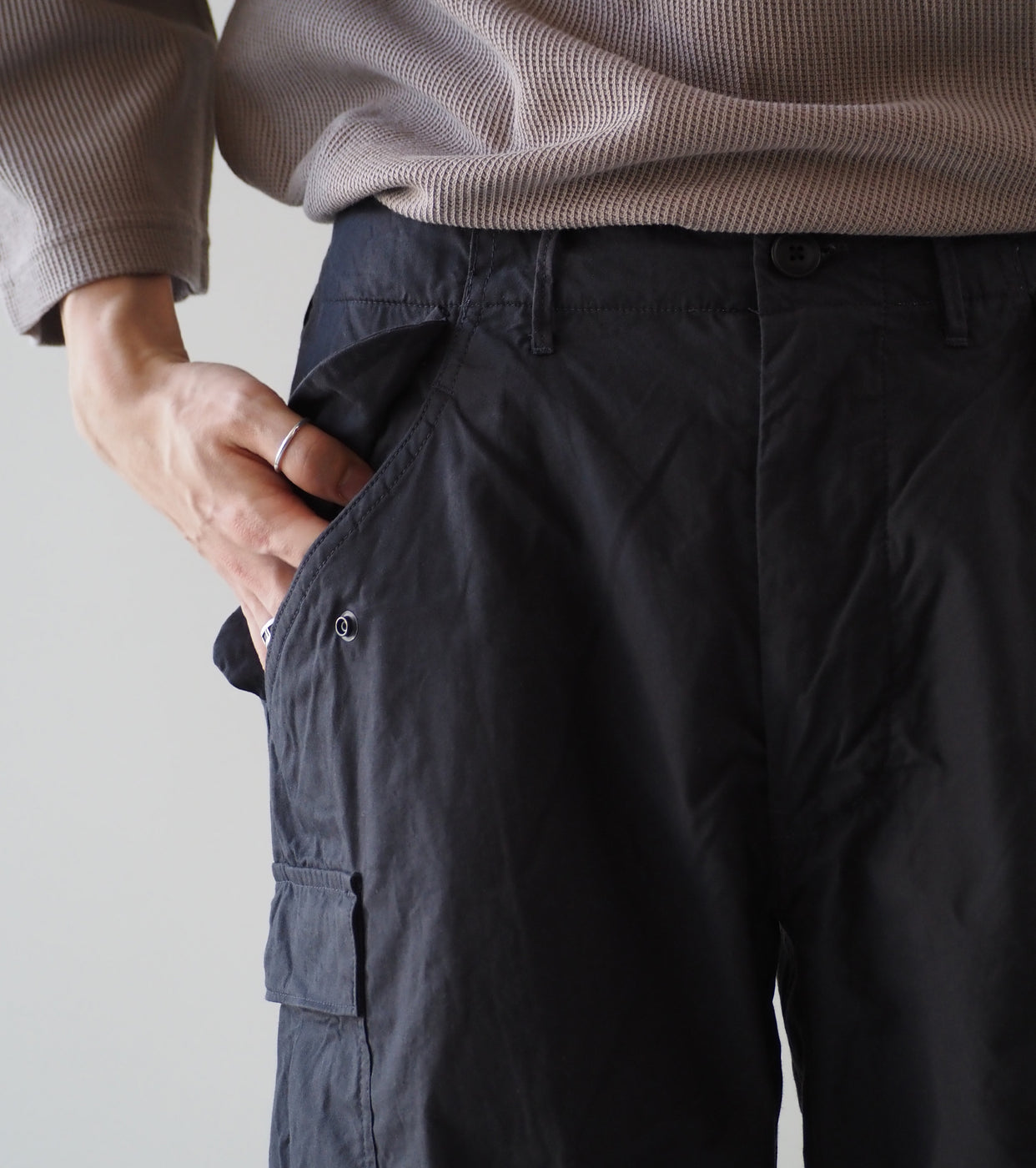 YAECA Like Wear M51 Field Pants , Charcoal (POPLIN)