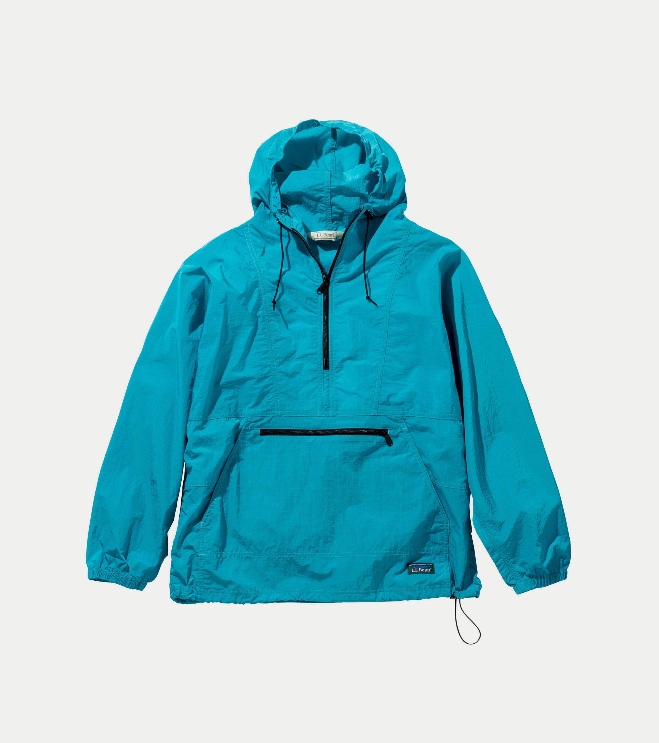 L.L.Bean JAPAN EDITION メンズ ビーンズ ライトウェイト ナイロン アノラック, Teal