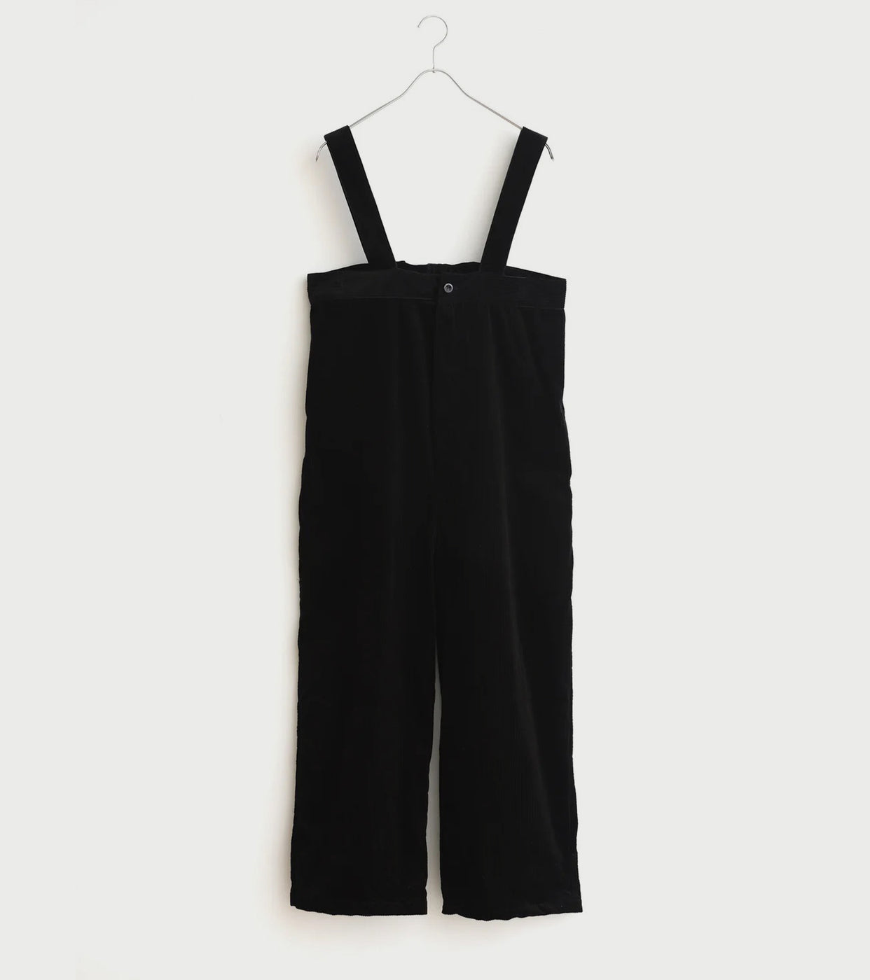Yarmo High Rise Brace Trousers, Black