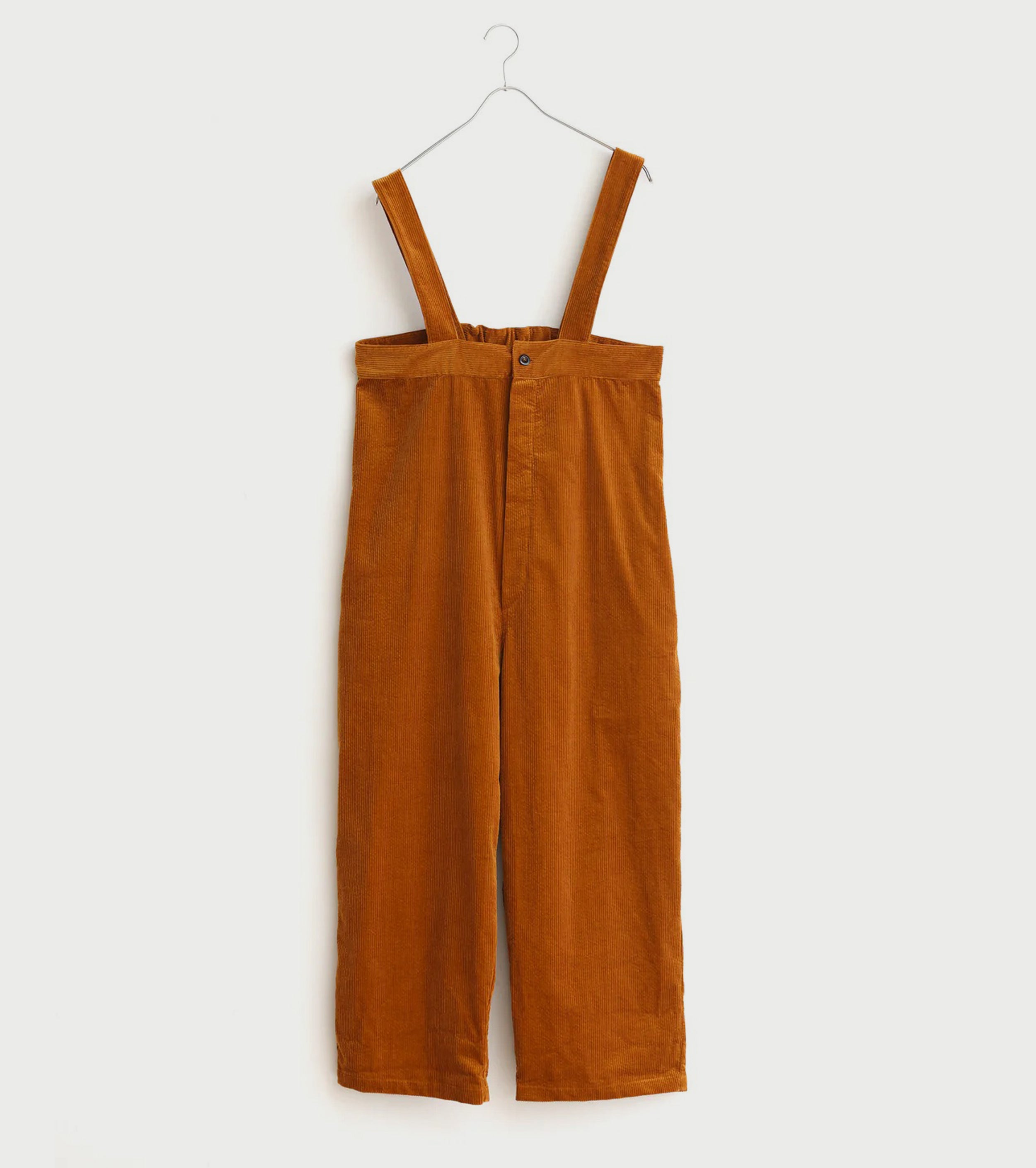 Yarmo High Rise Brace Trousers, Gold