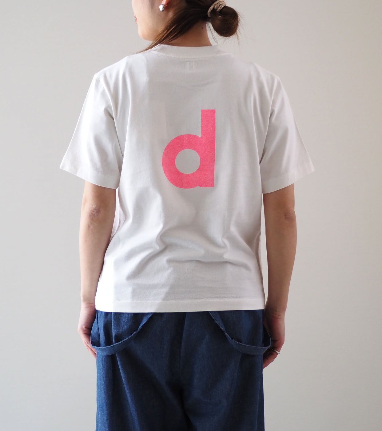 blurhms ROOTSTOCK bd Print Tee STANDARD , White × Pink-PT