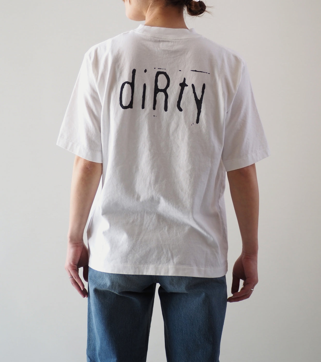 blurhms ROOT STOCK diRty Print Tee STANDARD , White