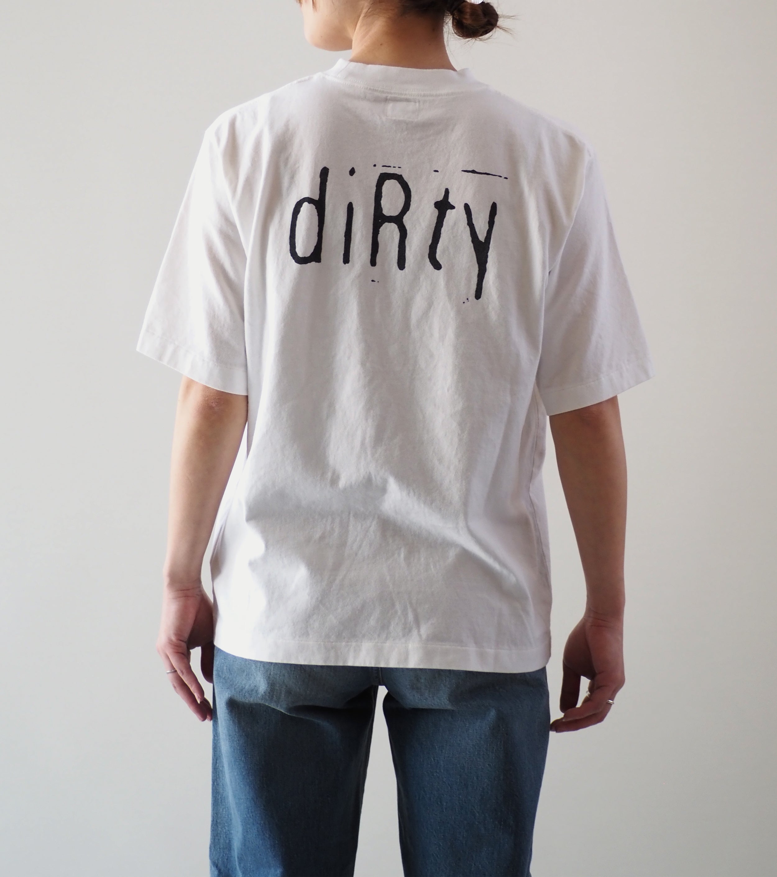 blurhms ROOT STOCK diRty Print Tee STANDARD , White