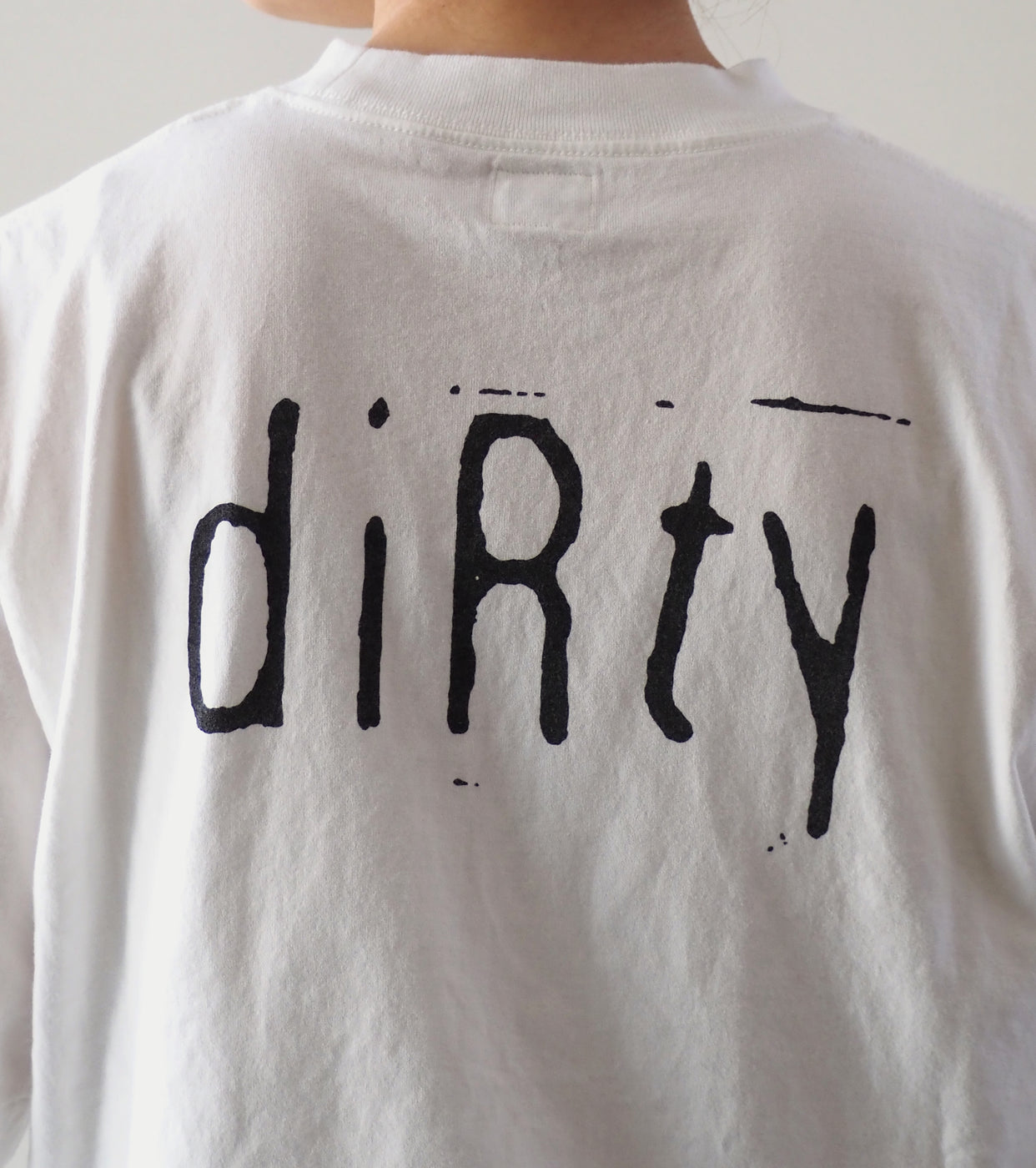 blurhms ROOT STOCK diRty Print Tee STANDARD , White