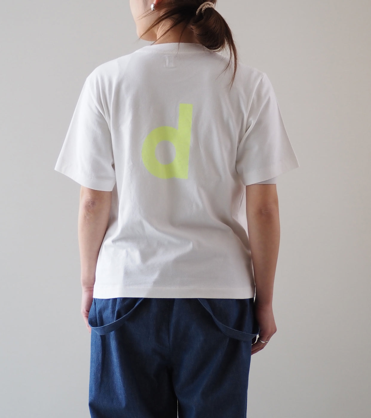 blurhms ROOTSTOCK bd Print Tee STANDARD , White × Yellow-PT