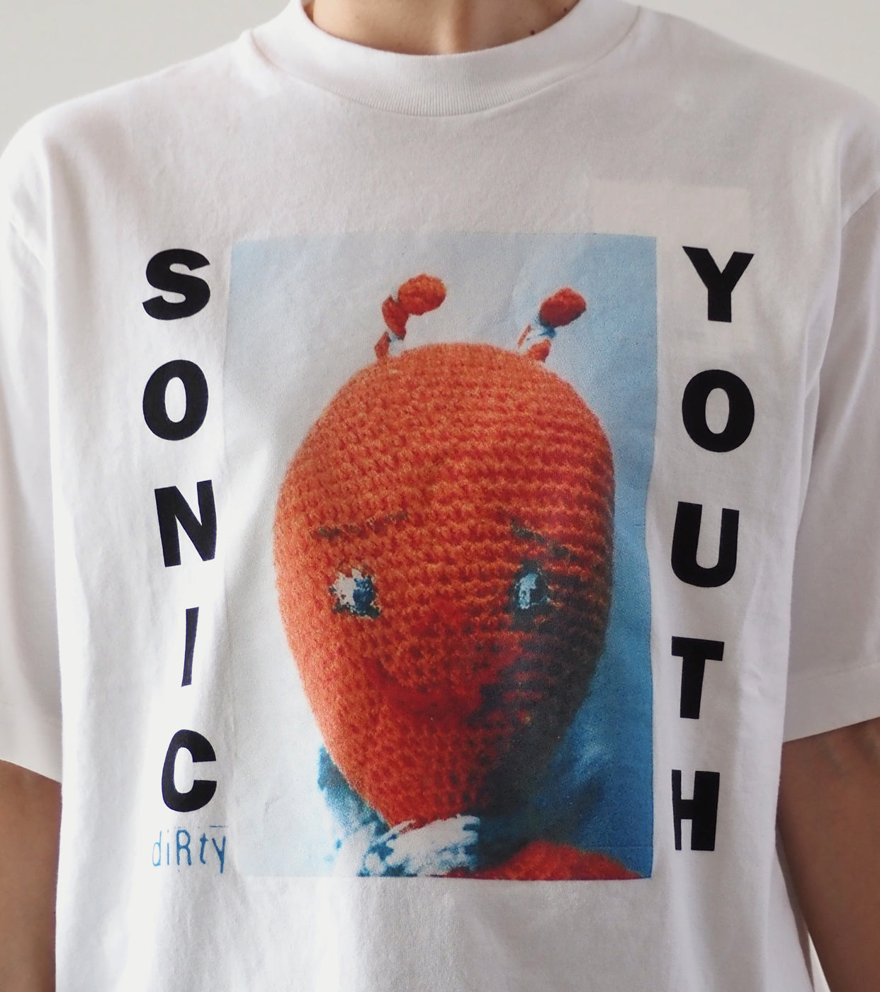 blurhms ROOT STOCK diRty Print Tee STANDARD , White