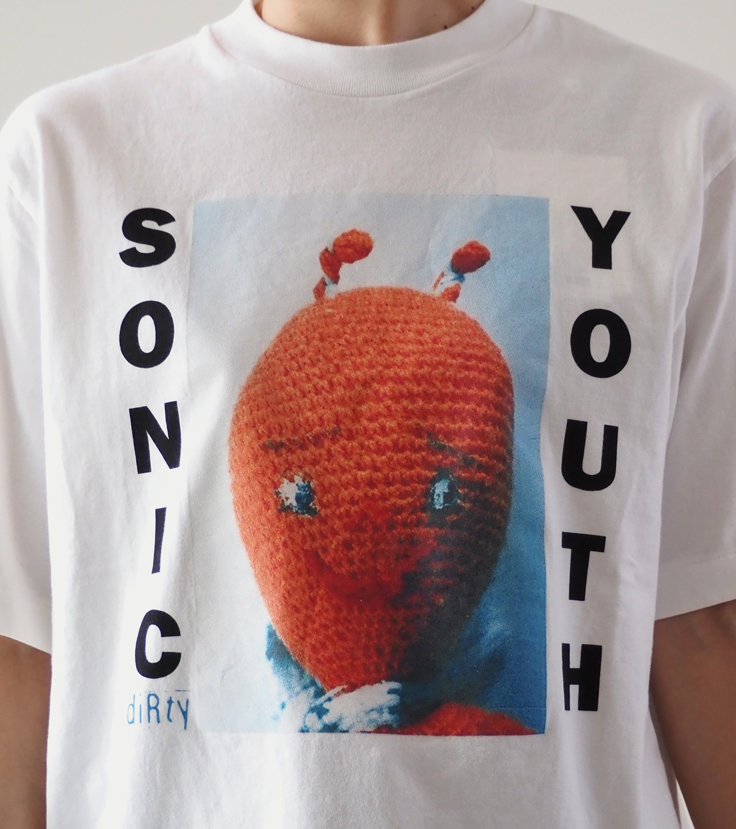 blurhms ROOT STOCK diRty Print Tee STANDARD , White