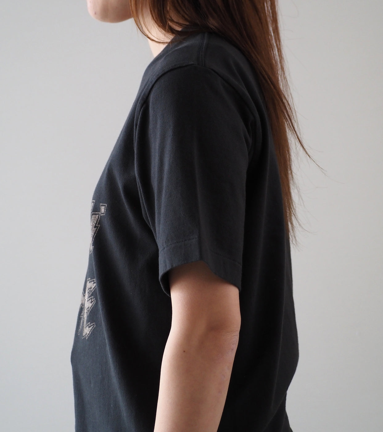 blurhms ROOTSTOCK DADAISM Print Tee STANDARD , Ink Black × Ivory-PT