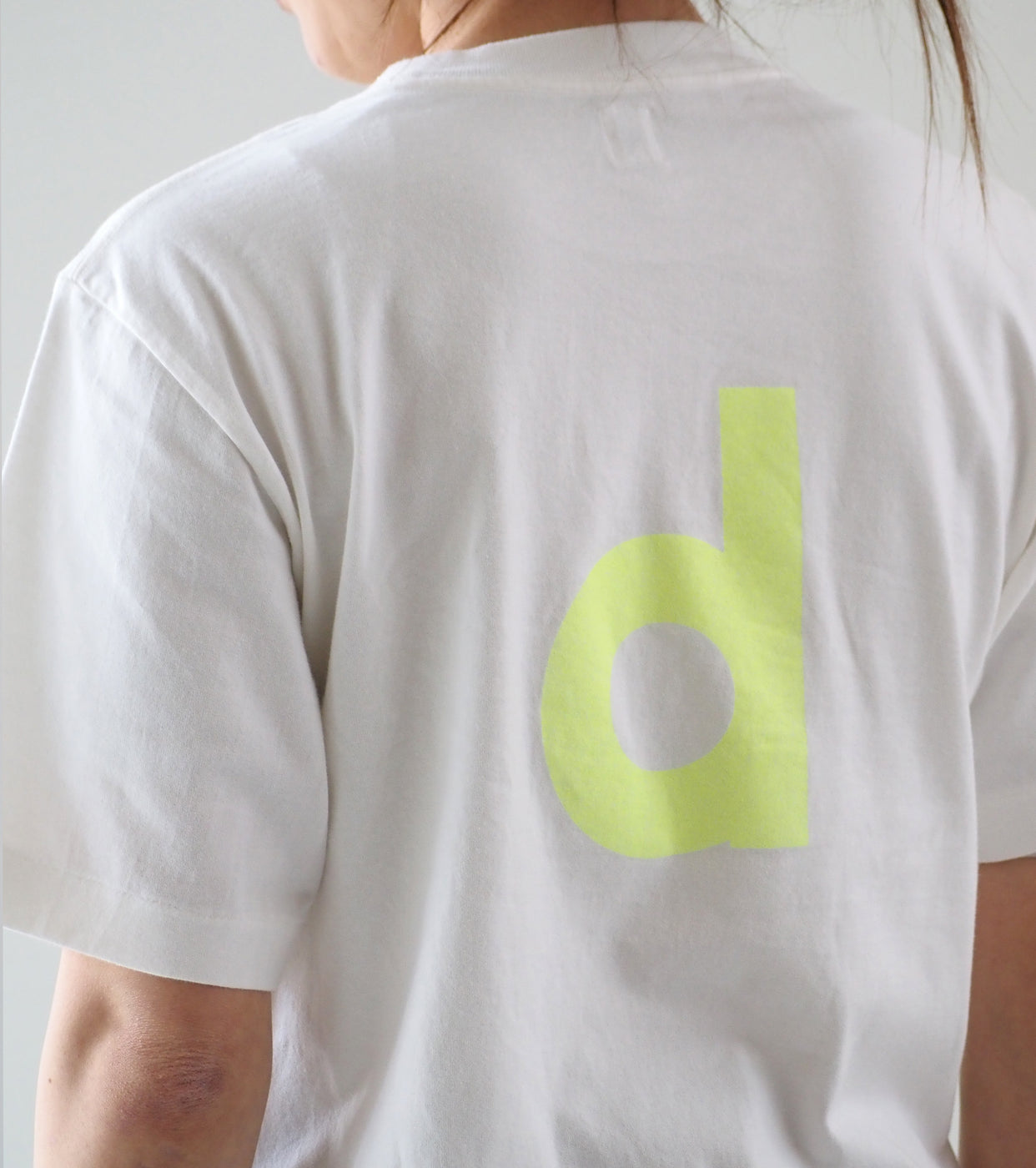 blurhms ROOTSTOCK bd Print Tee STANDARD , White × Yellow-PT