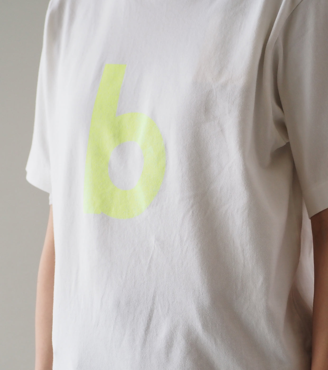 blurhms ROOTSTOCK bd Print Tee STANDARD , White × Yellow-PT